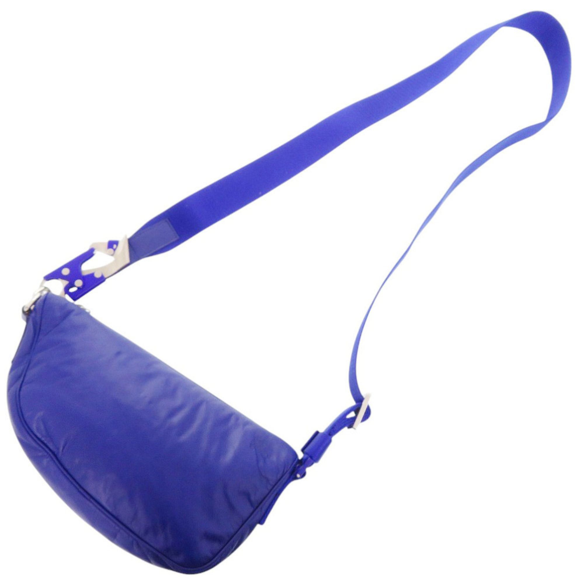 Leather Nylon Shoulder Bag Sling Bag (Pre-Owned) - Burberry - Modalova
