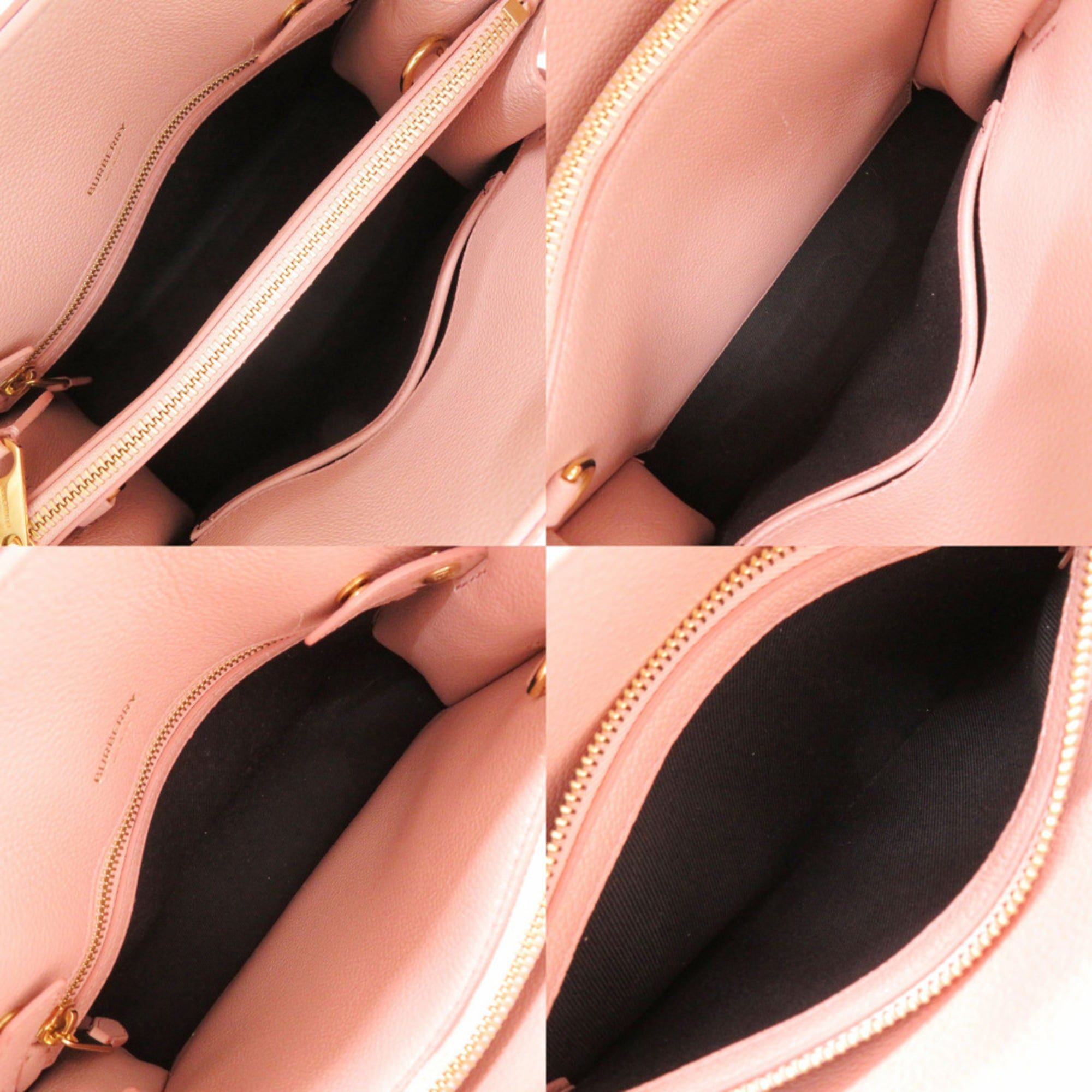 Leather Handbag (Pre-Owned) - Burberry - Modalova