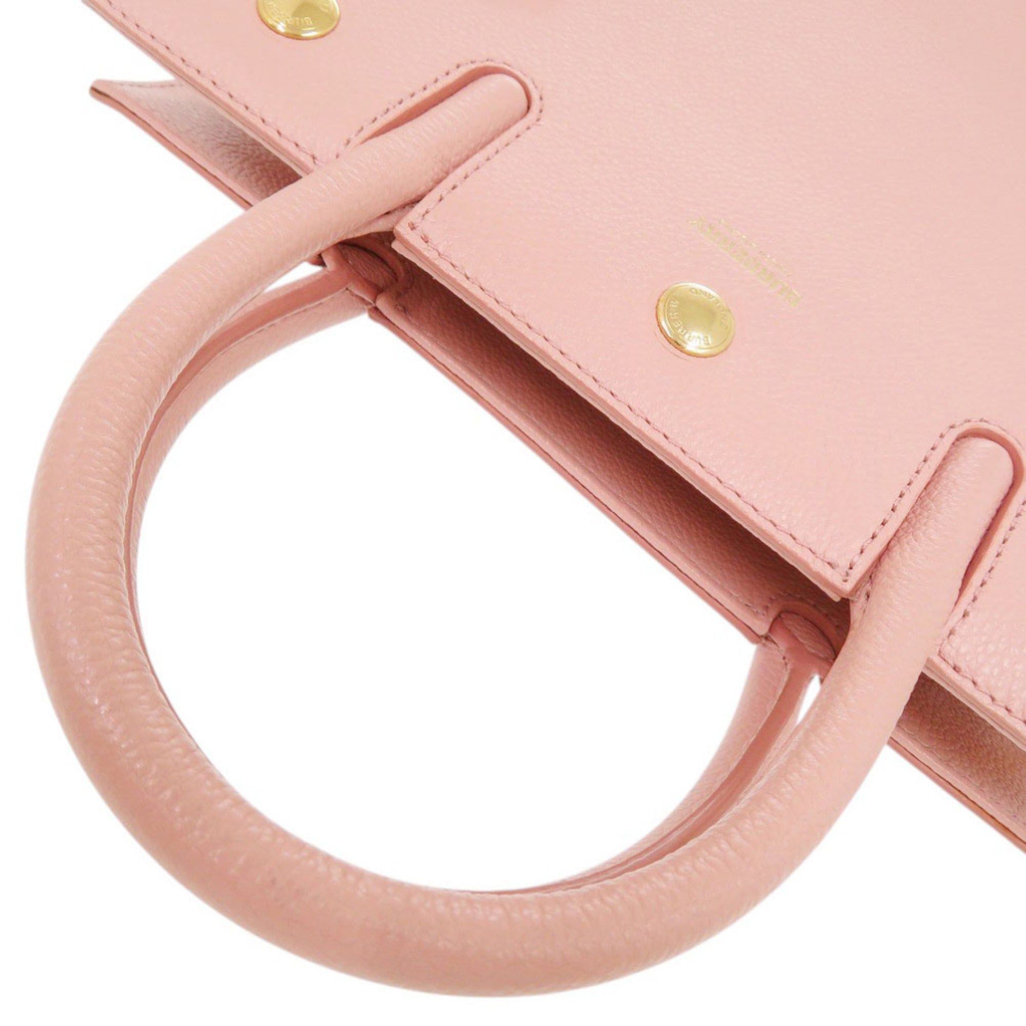 Leather Handbag (Pre-Owned) - Burberry - Modalova