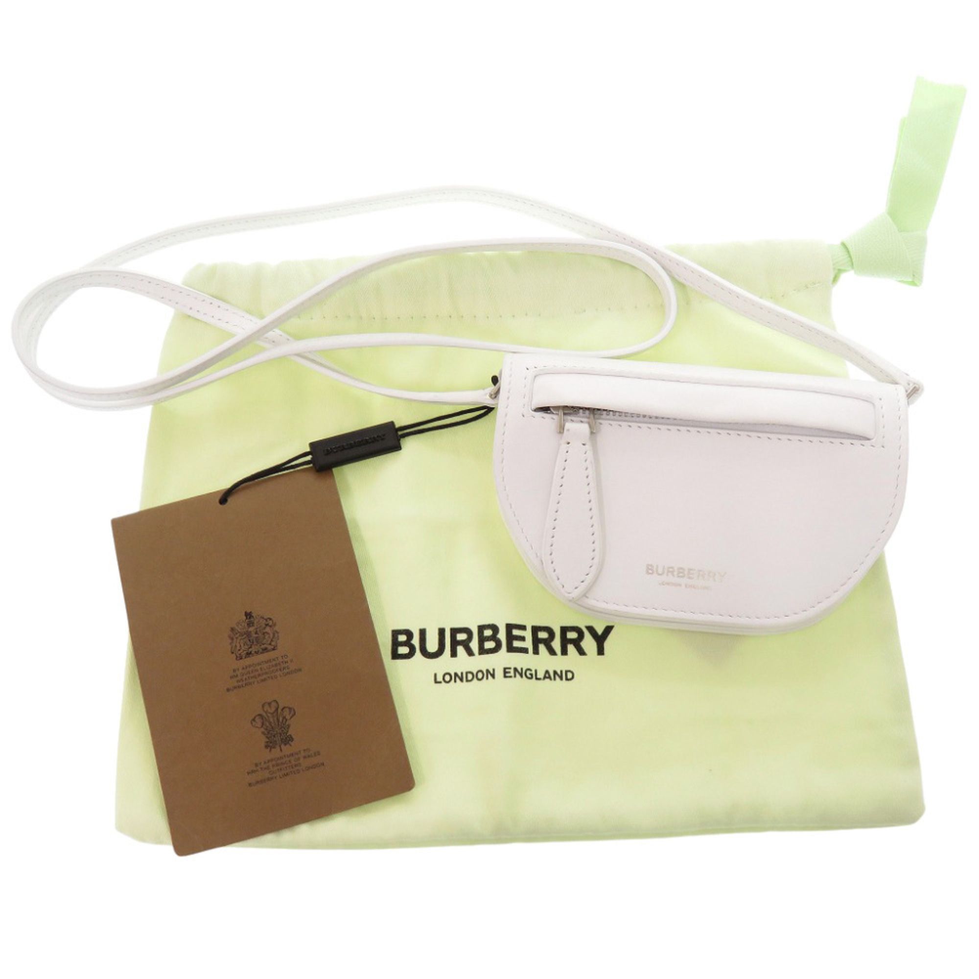 Leather Shoulder Bag (Pre-Owned) - Burberry - Modalova
