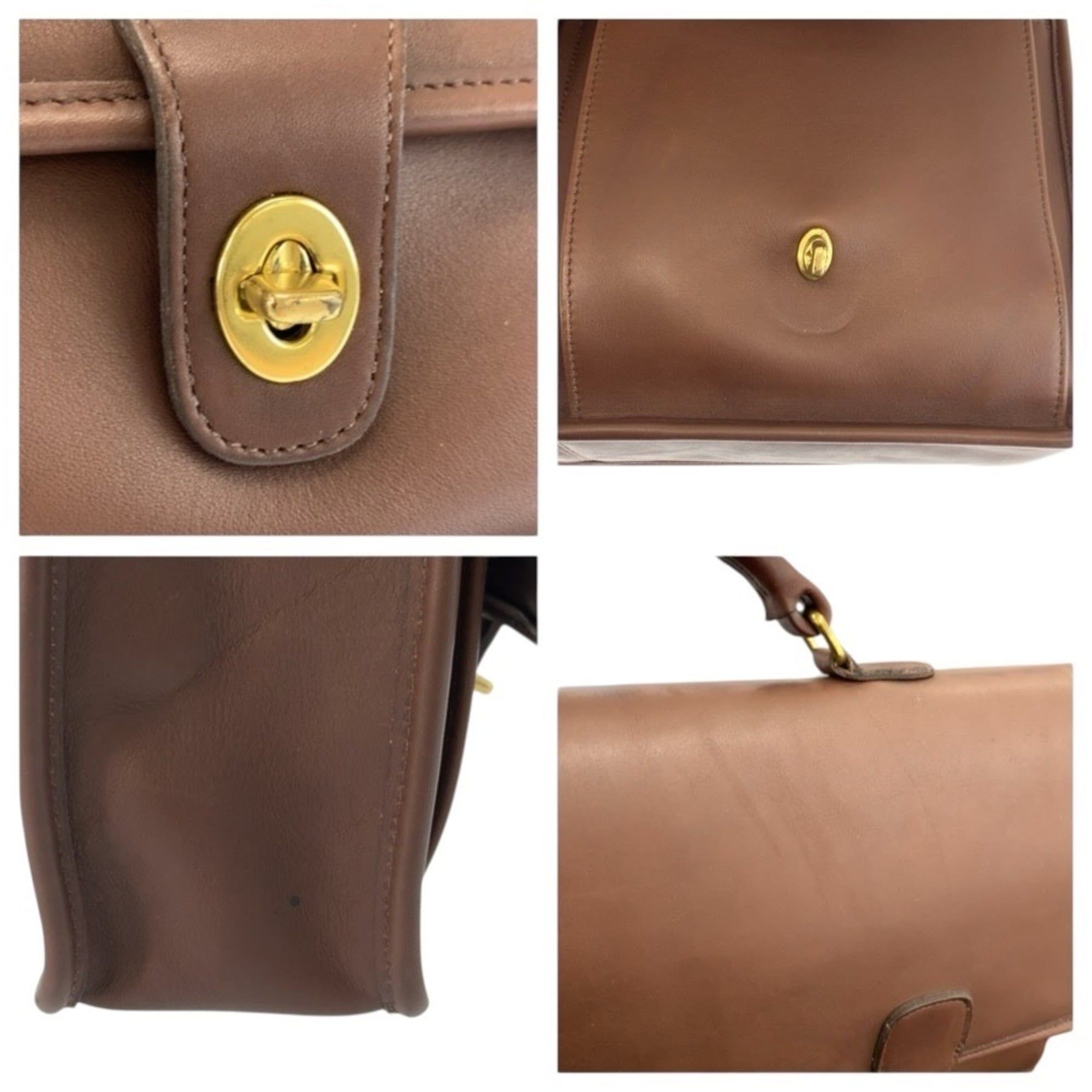 Leather Briefcase (Pre-Owned) - Coach - Modalova