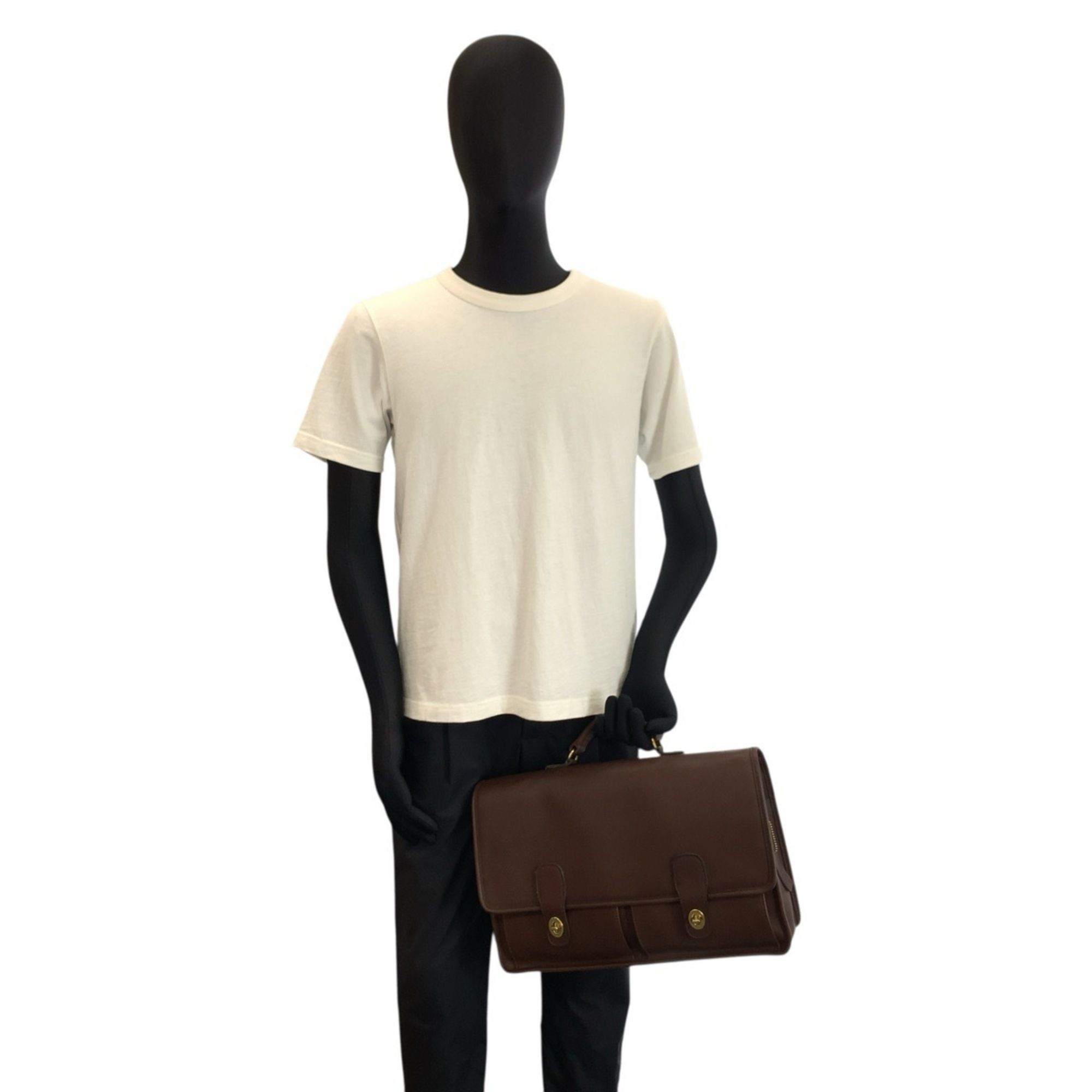 Leather Briefcase (Pre-Owned) - Coach - Modalova