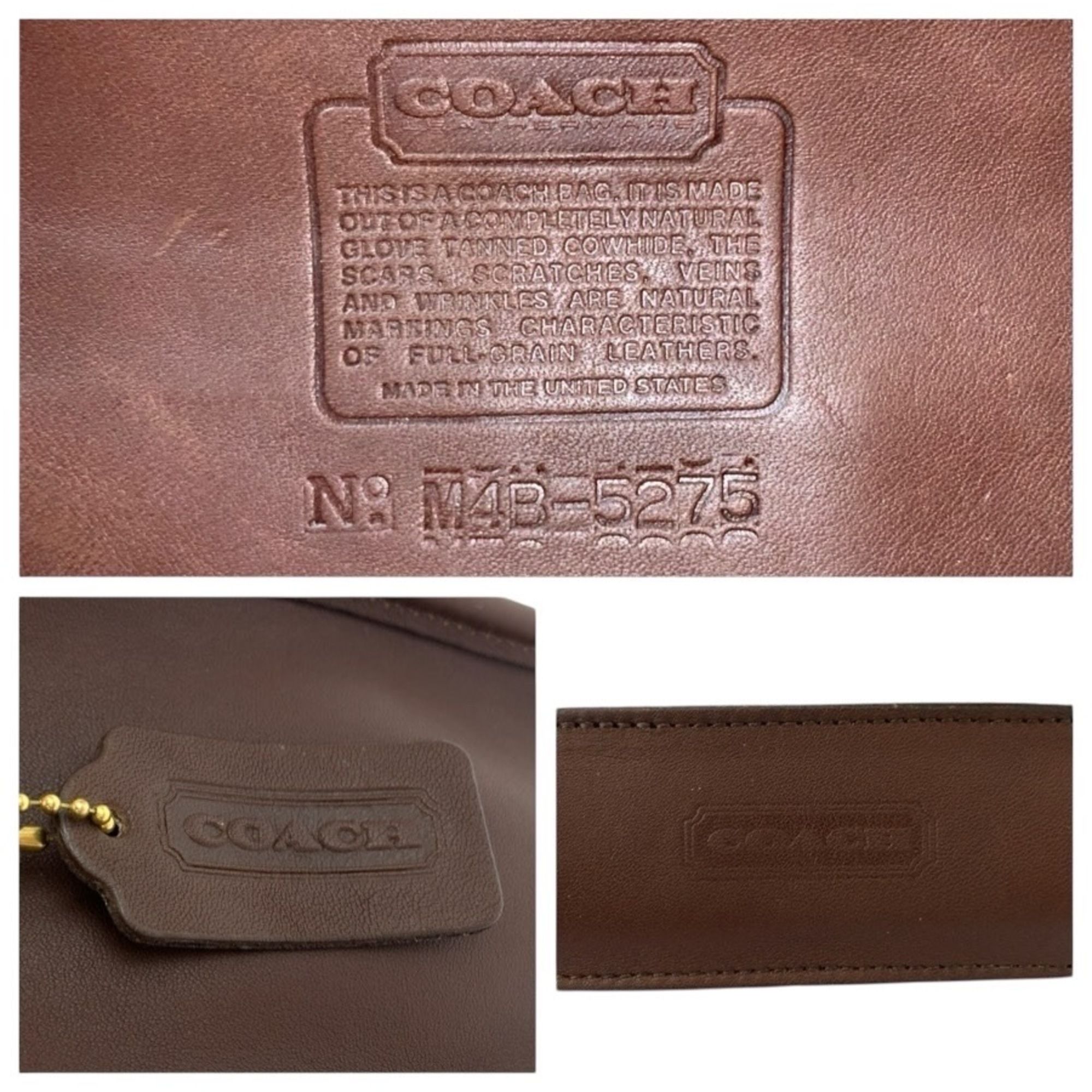 Leather Briefcase (Pre-Owned) - Coach - Modalova