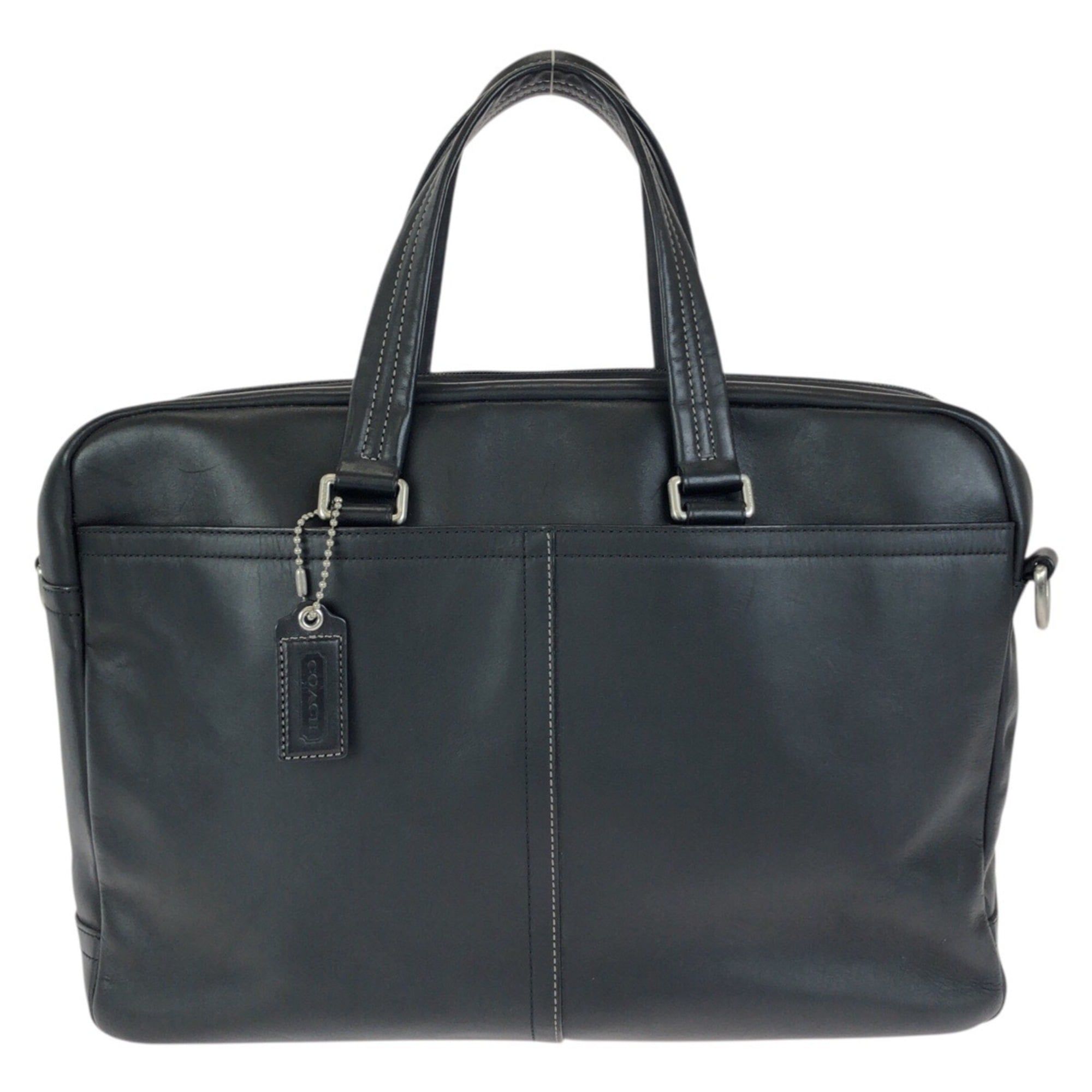 Leather Briefcase Shoulder Bag (Pre-Owned) - Coach - Modalova