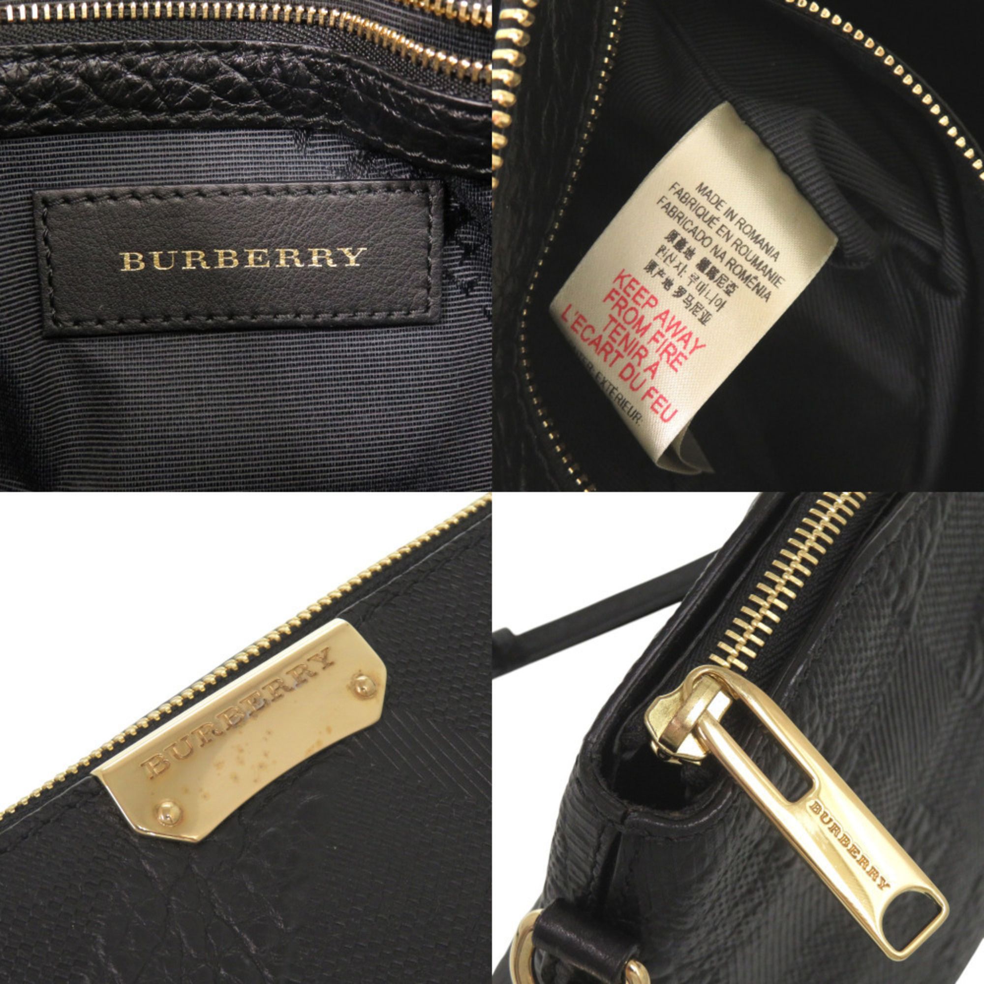 Leather Shoulder Bag (Pre-Owned) - Burberry - Modalova