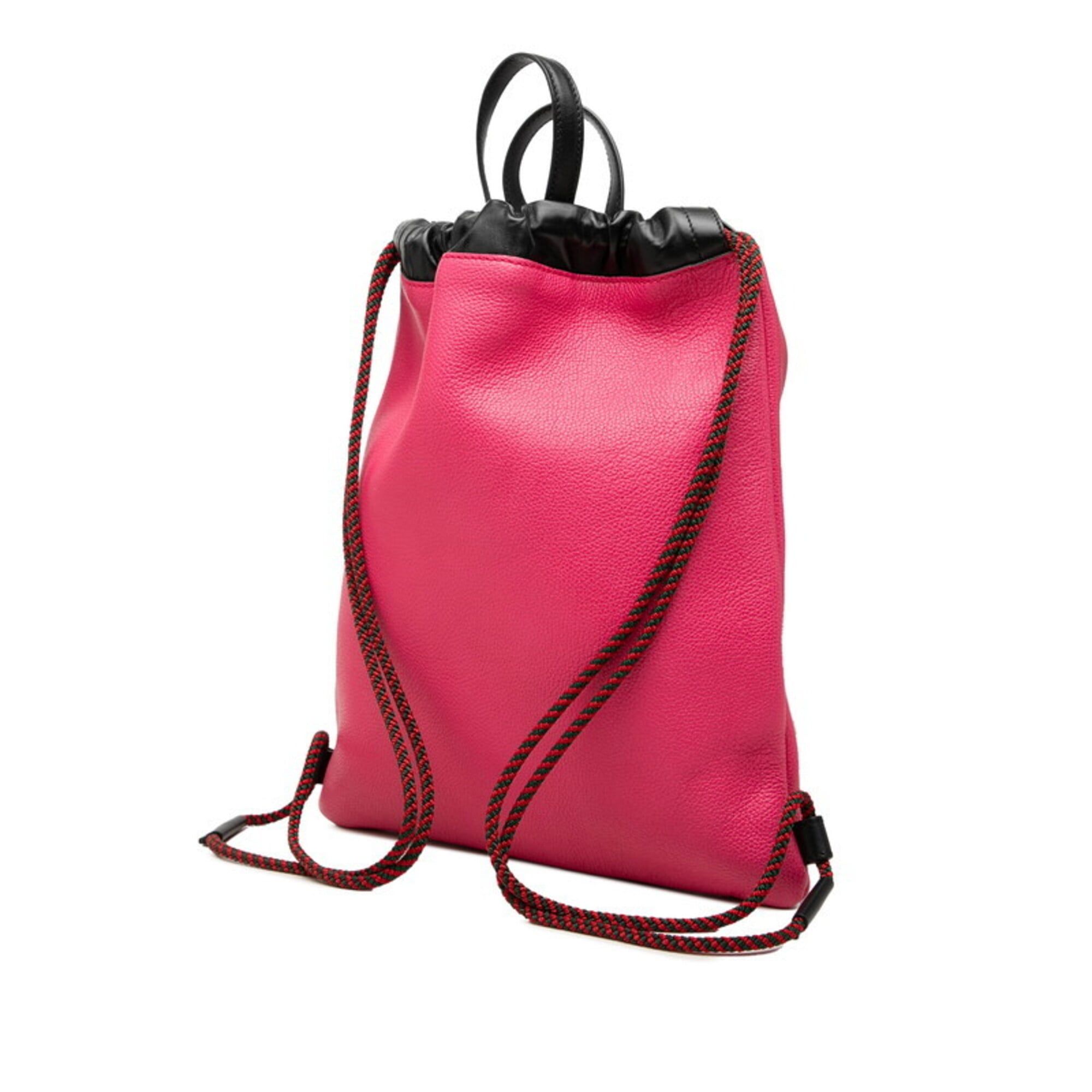 Leather Backpack Pouch (Pre-Owned) - Gucci - Modalova