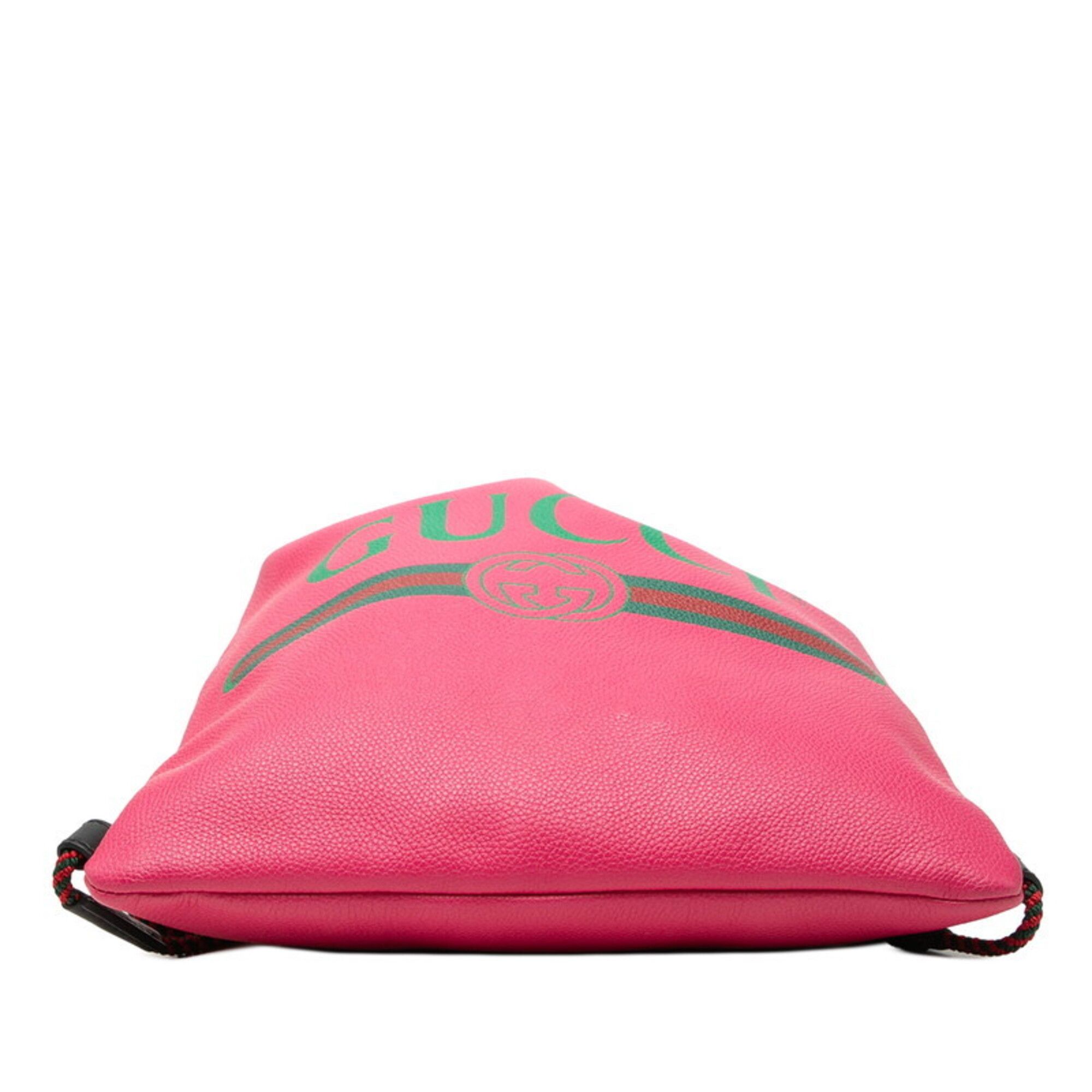 Leather Backpack Pouch (Pre-Owned) - Gucci - Modalova