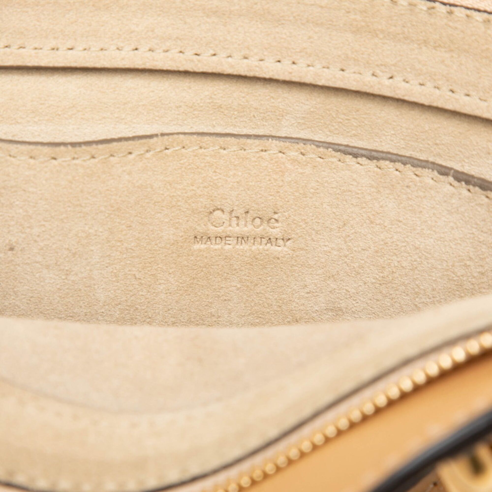 Suede Leather Handbag Shoulder Bag (Pre-Owned) - Chloé - Modalova