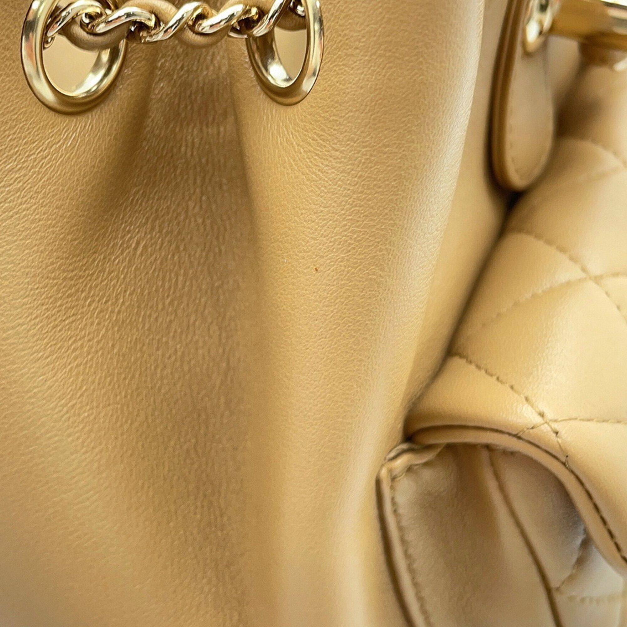 Matelasse Leather Backpack (Pre-Owned) - Chanel - Modalova