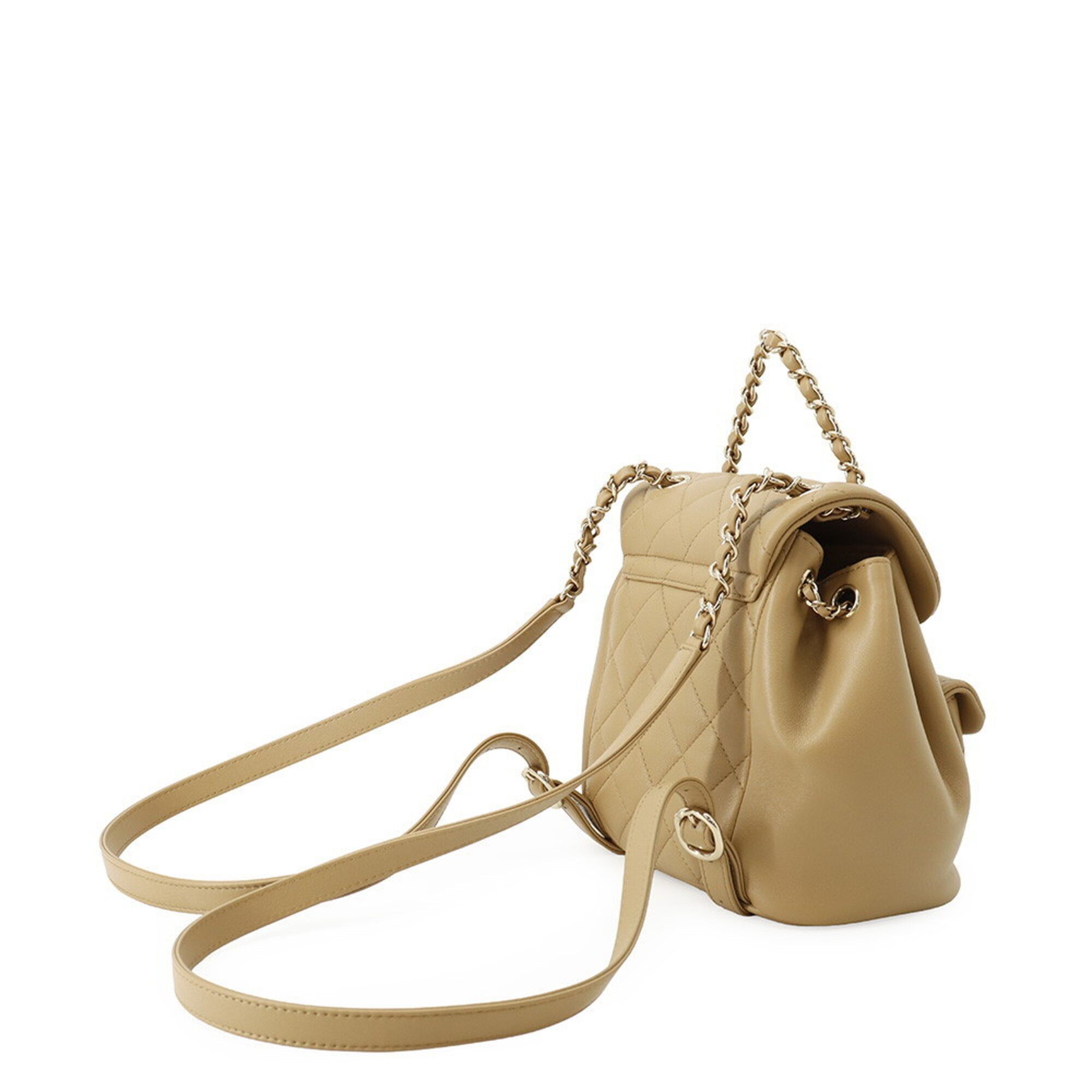 Matelasse Leather Backpack (Pre-Owned) - Chanel - Modalova