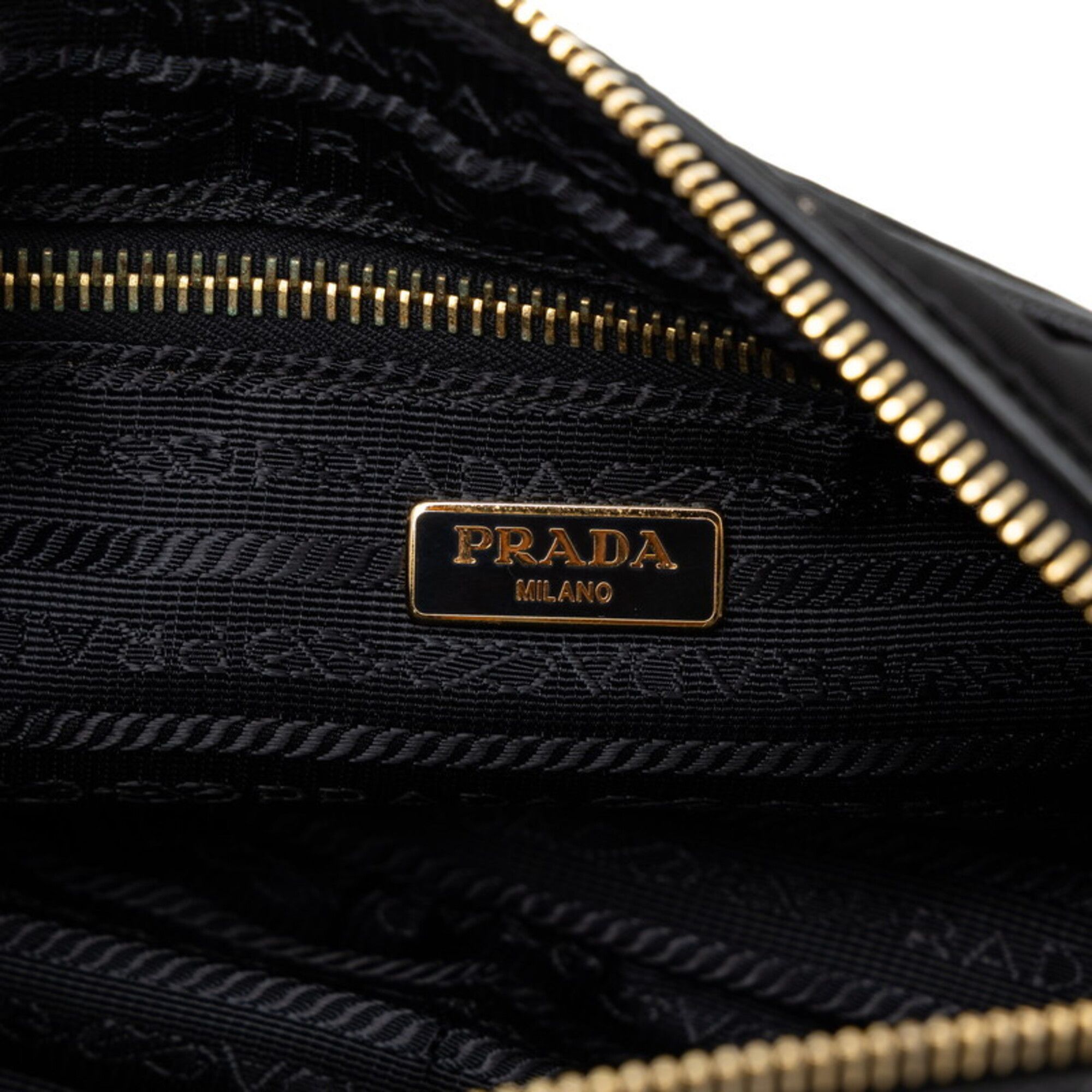 Nylon Leather Shoulder Bag (Pre-Owned) - Prada - Modalova