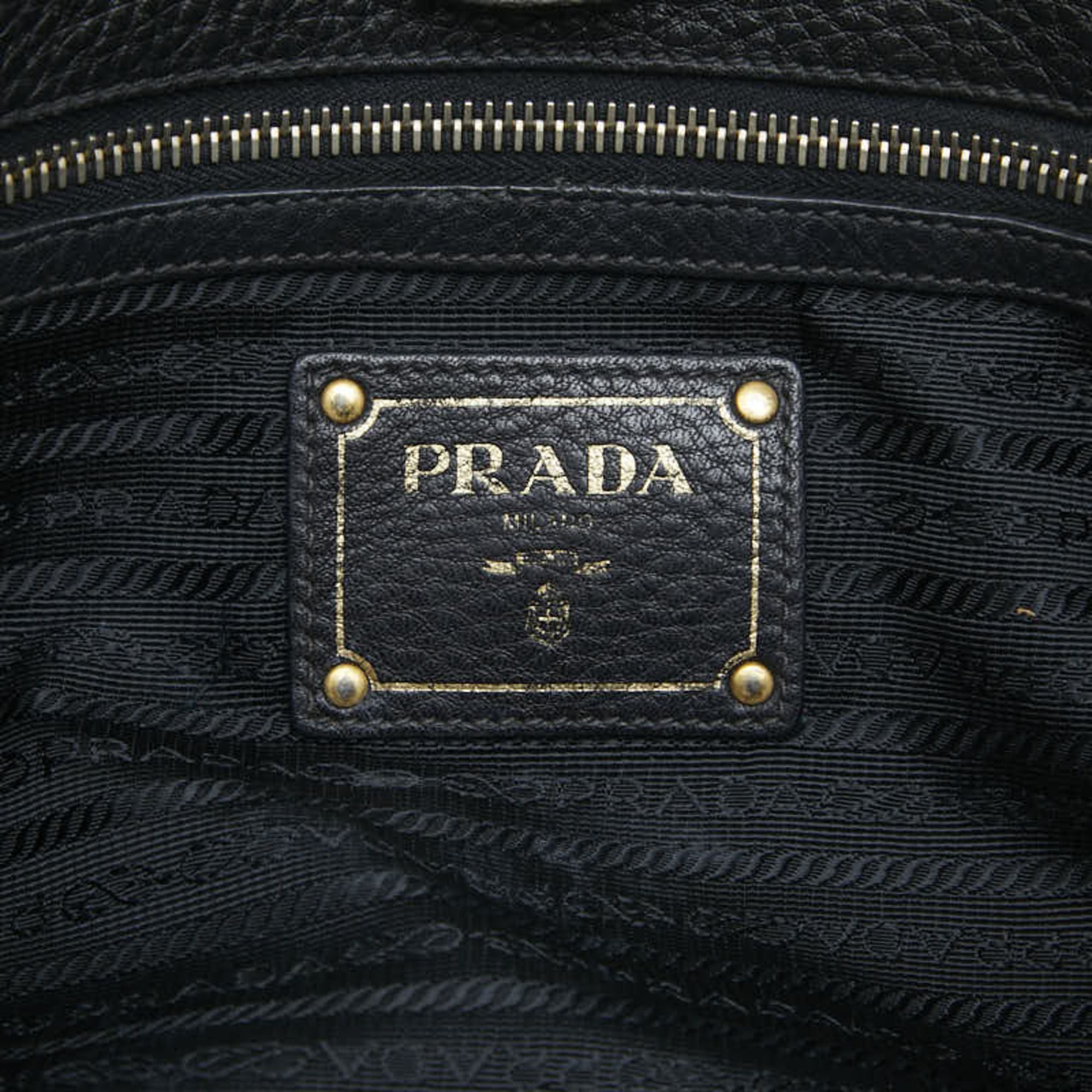 Nylon Leather Tote Bag (Pre-Owned) - Prada - Modalova