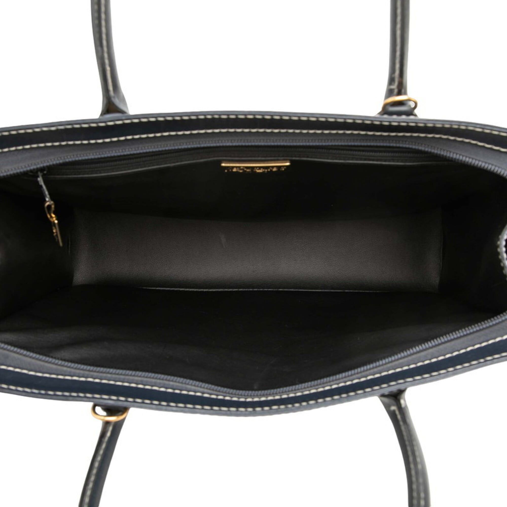 Leather Shoulder Bag Tote Bag (Pre-Owned) - Saint Laurent - Modalova
