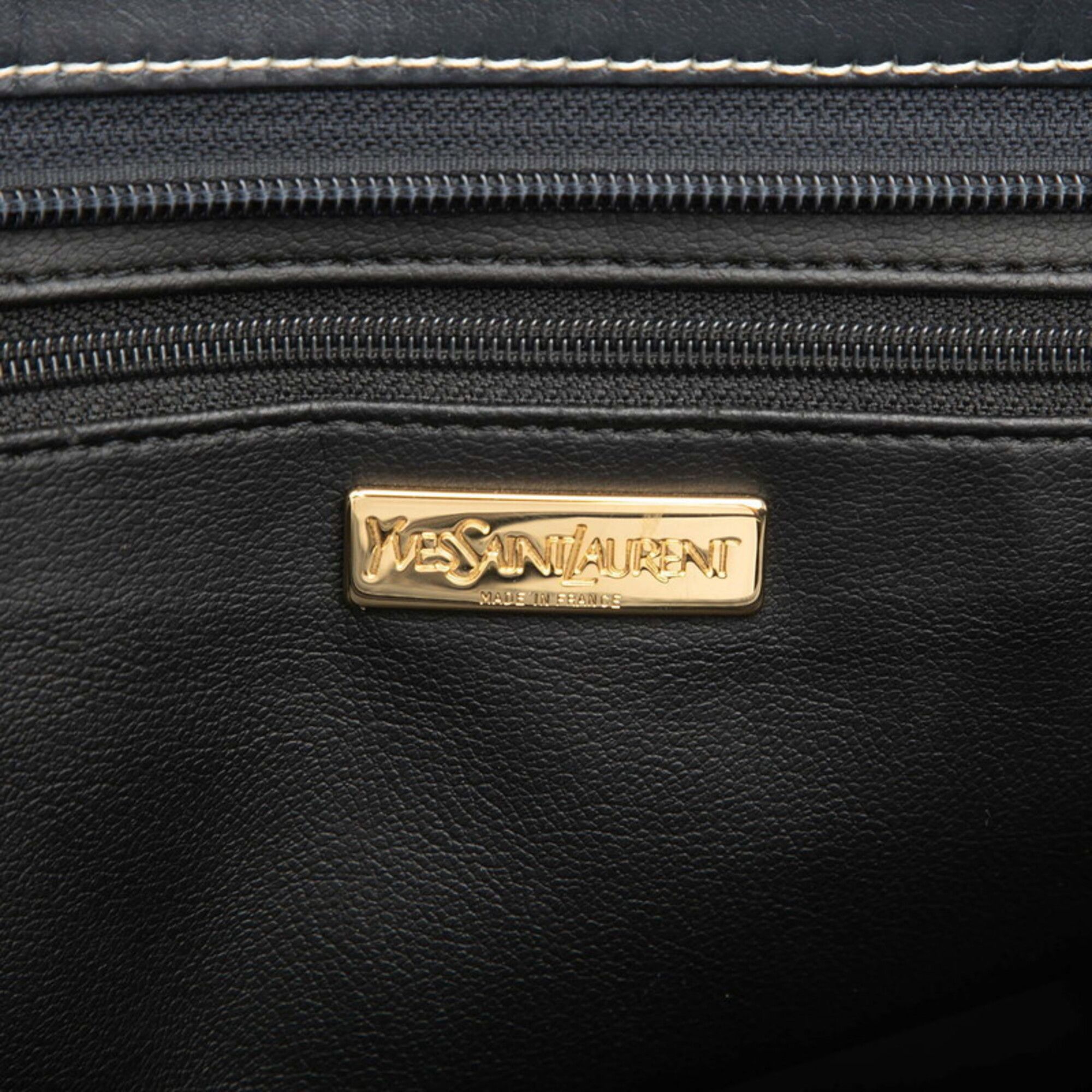 Leather Shoulder Bag Tote Bag (Pre-Owned) - Saint Laurent - Modalova