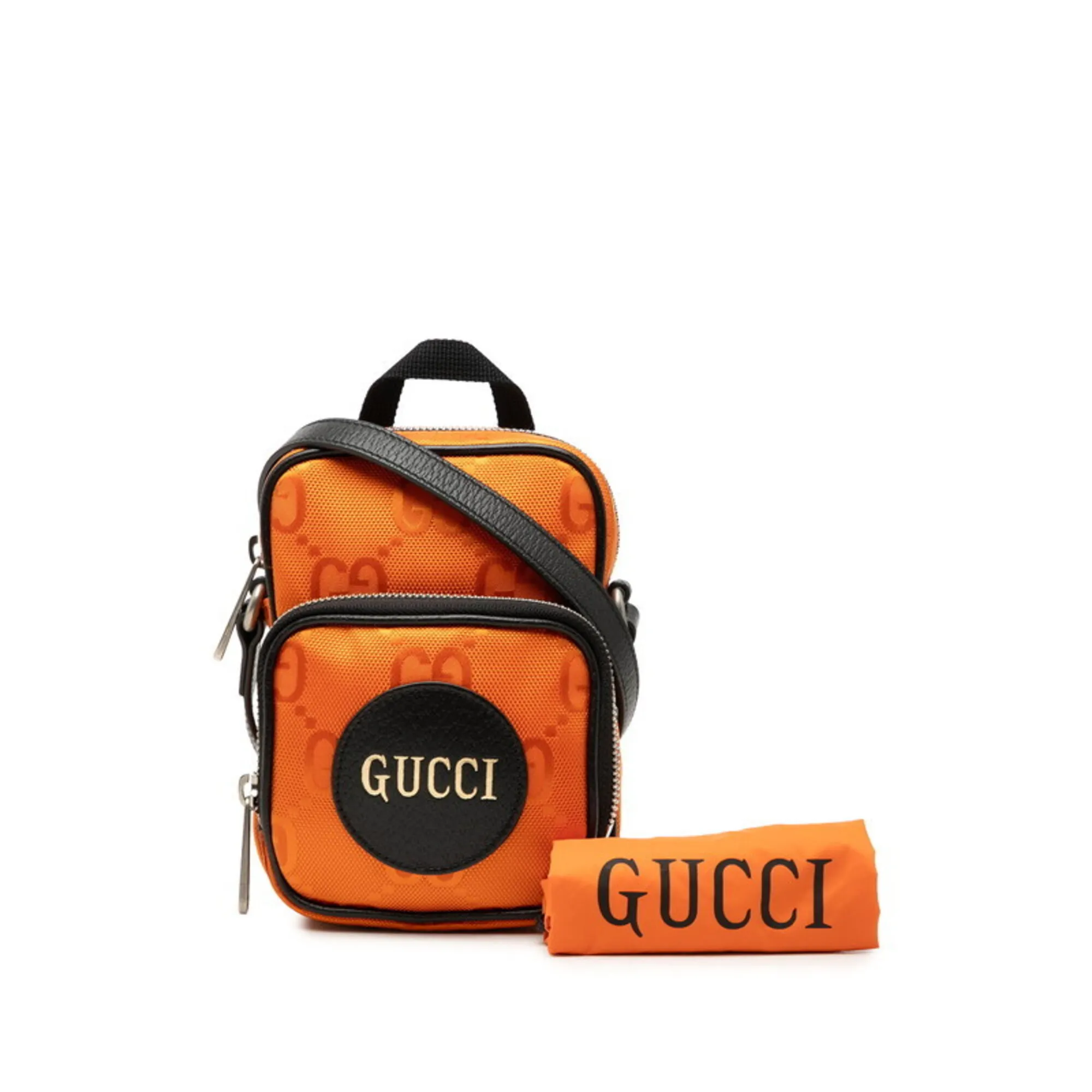 Nylon Leather Shoulder Bag (Pre-Owned) - Gucci - Modalova