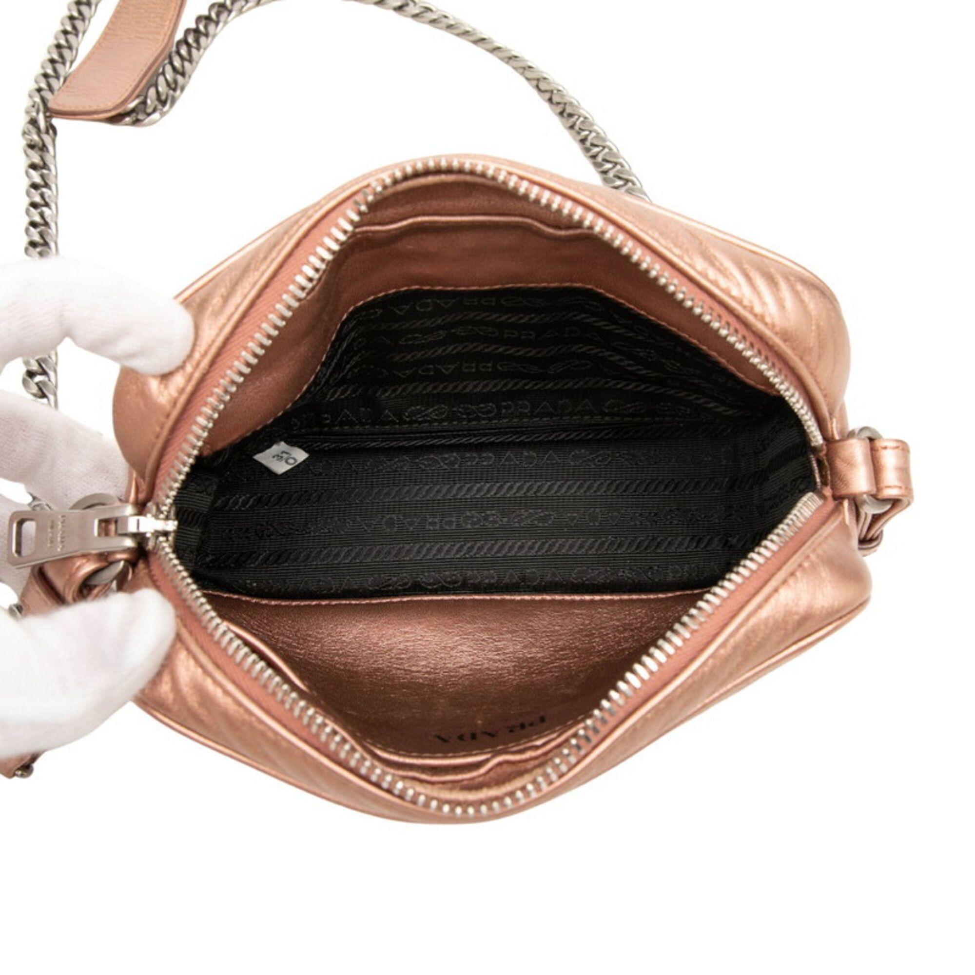 Leather Shoulder Bag (Pre-Owned) - Prada - Modalova
