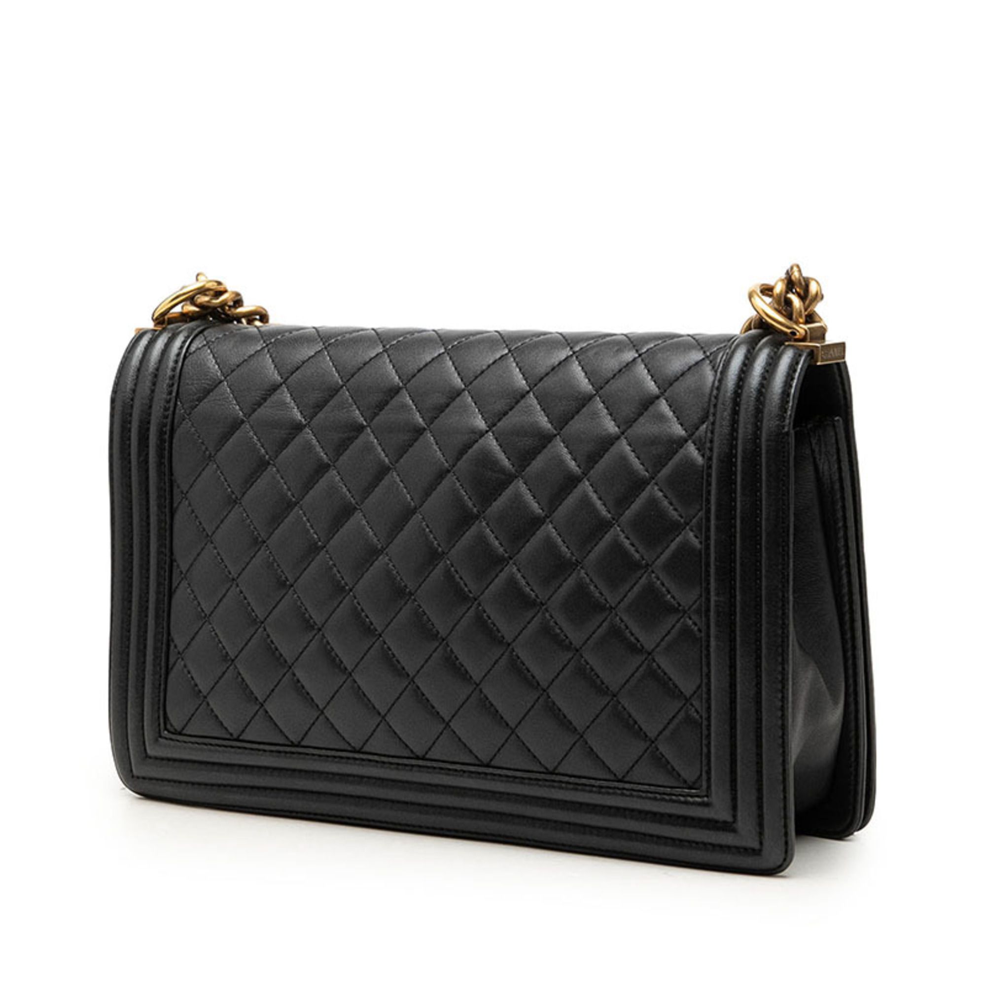 Boy Leather Shoulder Bag (Pre-Owned) - Chanel - Modalova