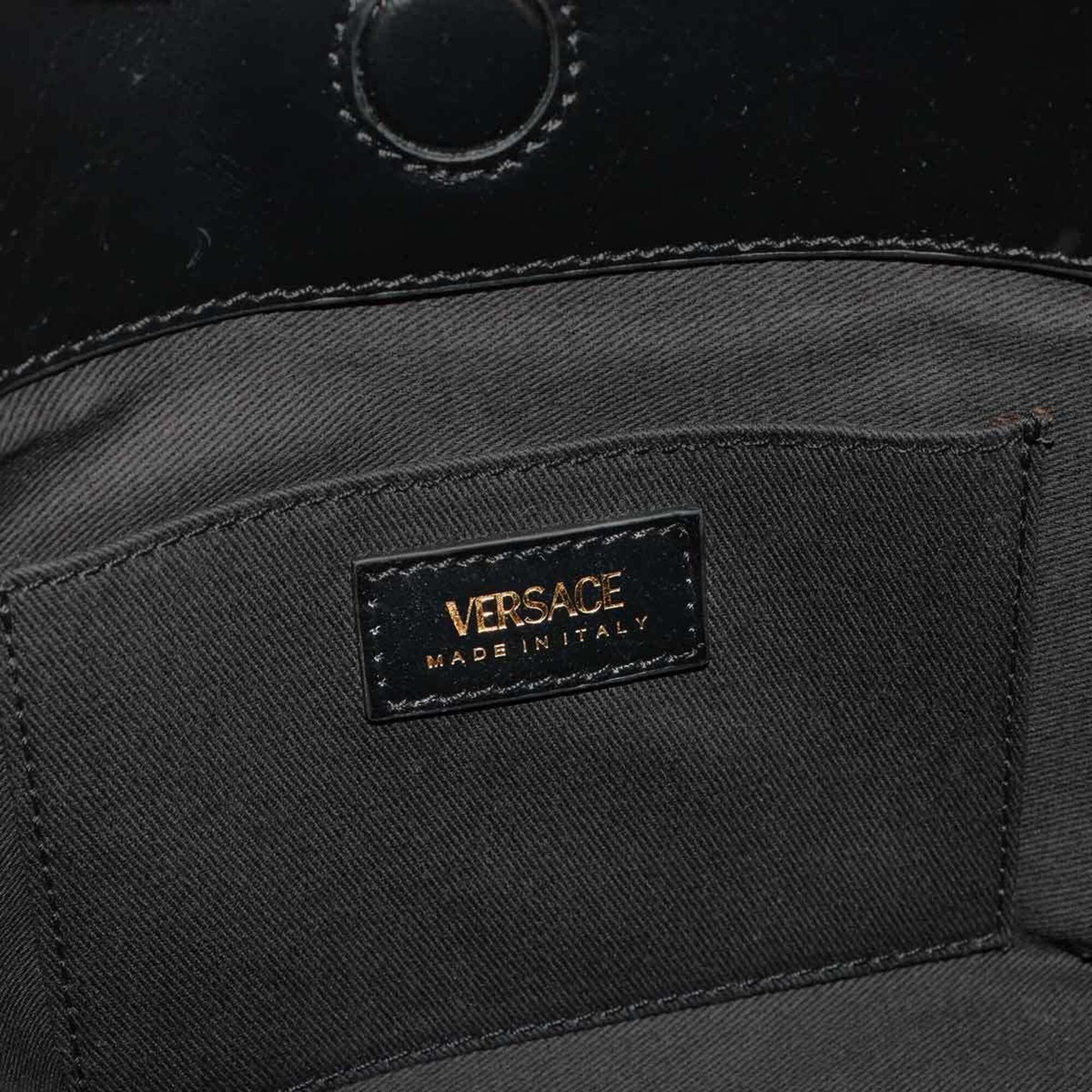 Leather Handbag Shoulder Bag (Pre-Owned) - Versace - Modalova