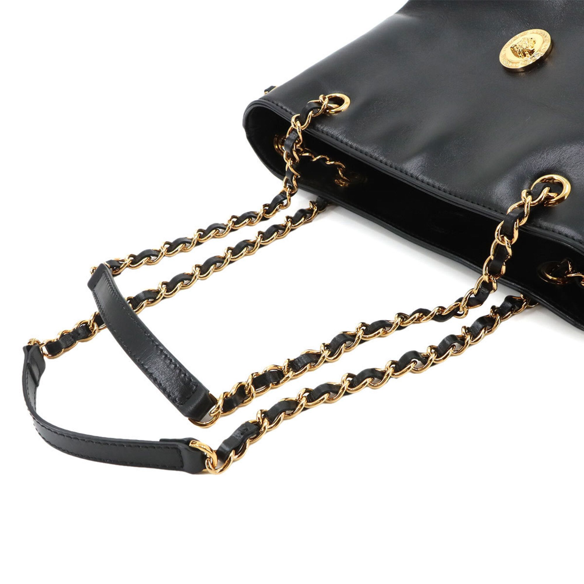 Leather Handbag Shoulder Bag (Pre-Owned) - Versace - Modalova