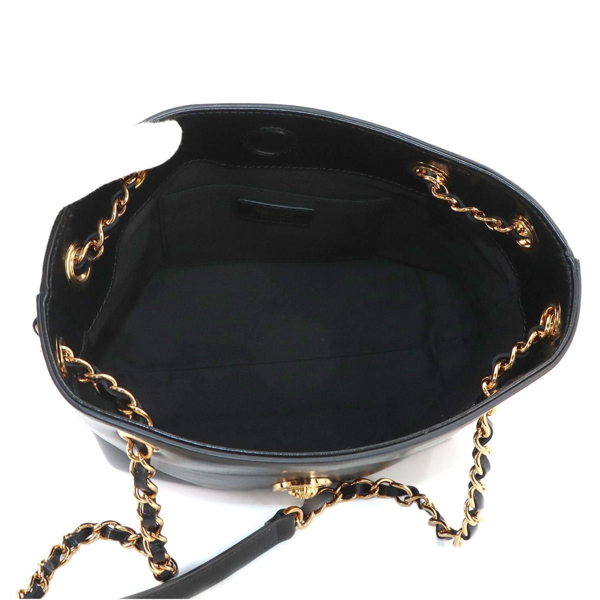 Leather Handbag Shoulder Bag (Pre-Owned) - Versace - Modalova