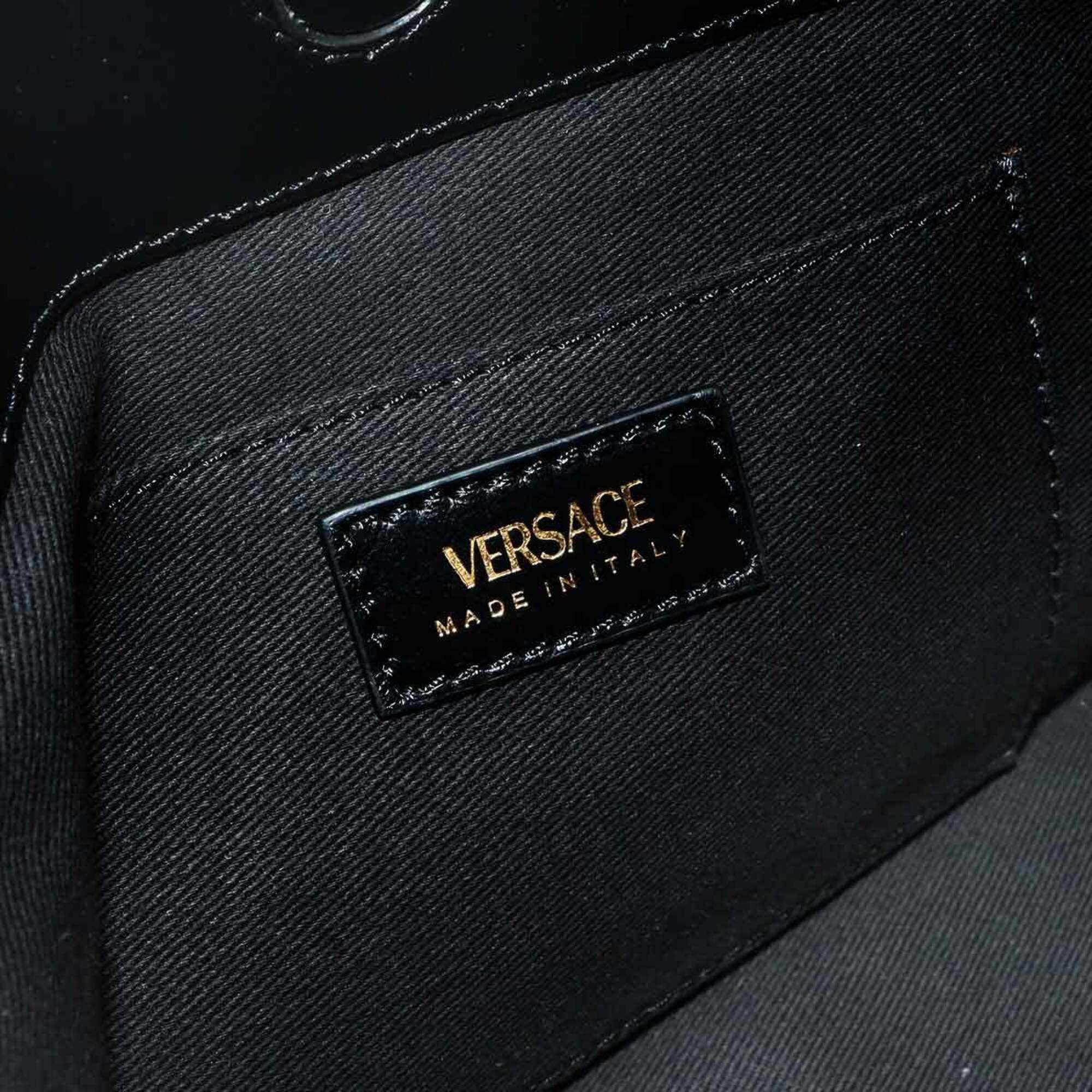 Leather Handbag Shoulder Bag (Pre-Owned) - Versace - Modalova