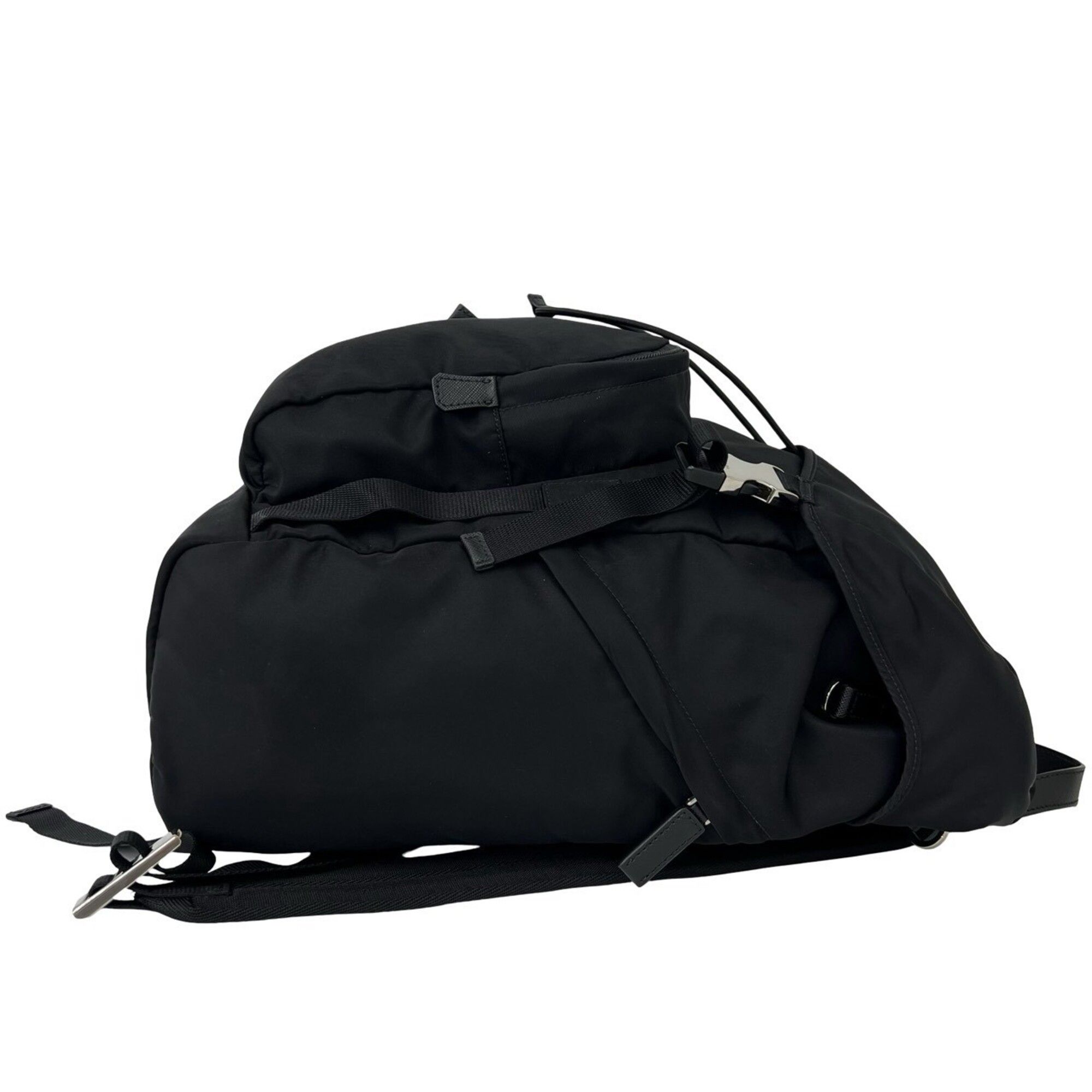 Nylon Leather Backpack (Pre-Owned) - Prada - Modalova