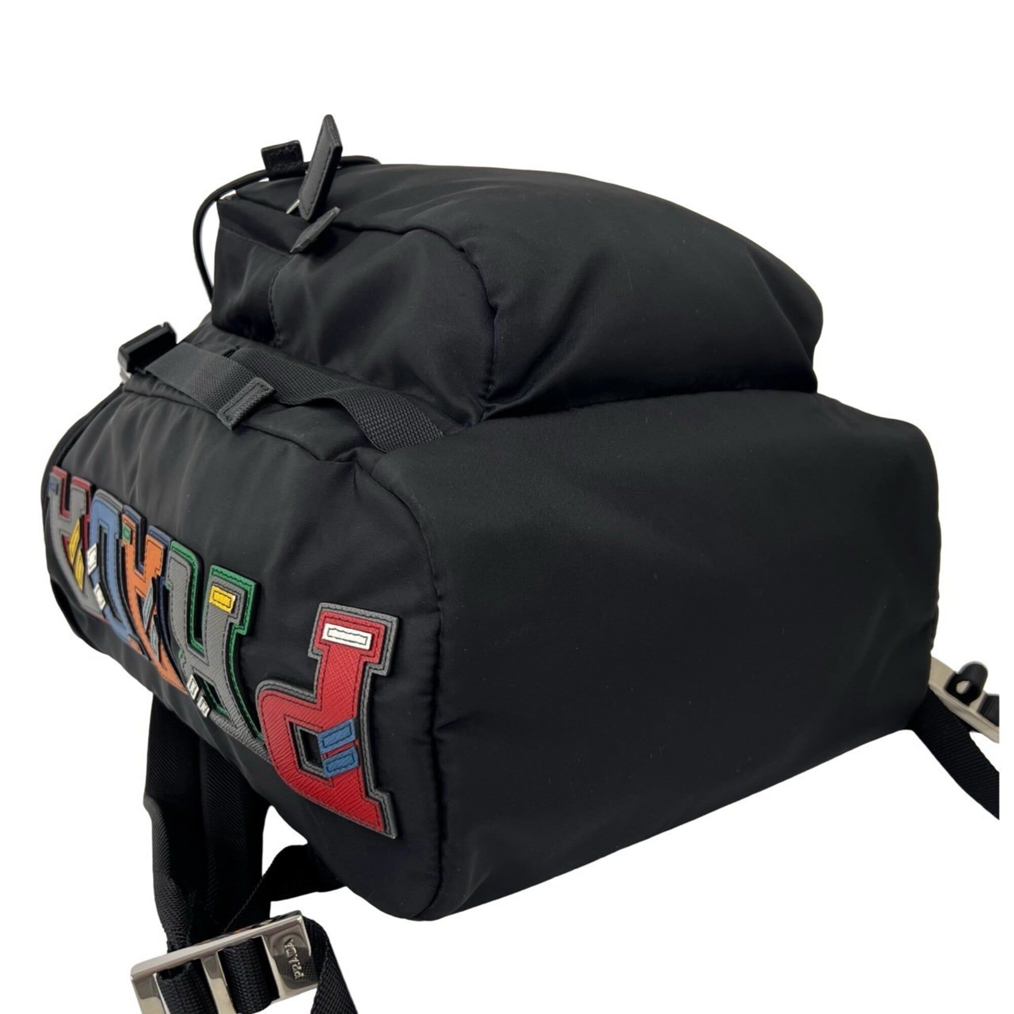 Nylon Leather Backpack (Pre-Owned) - Prada - Modalova