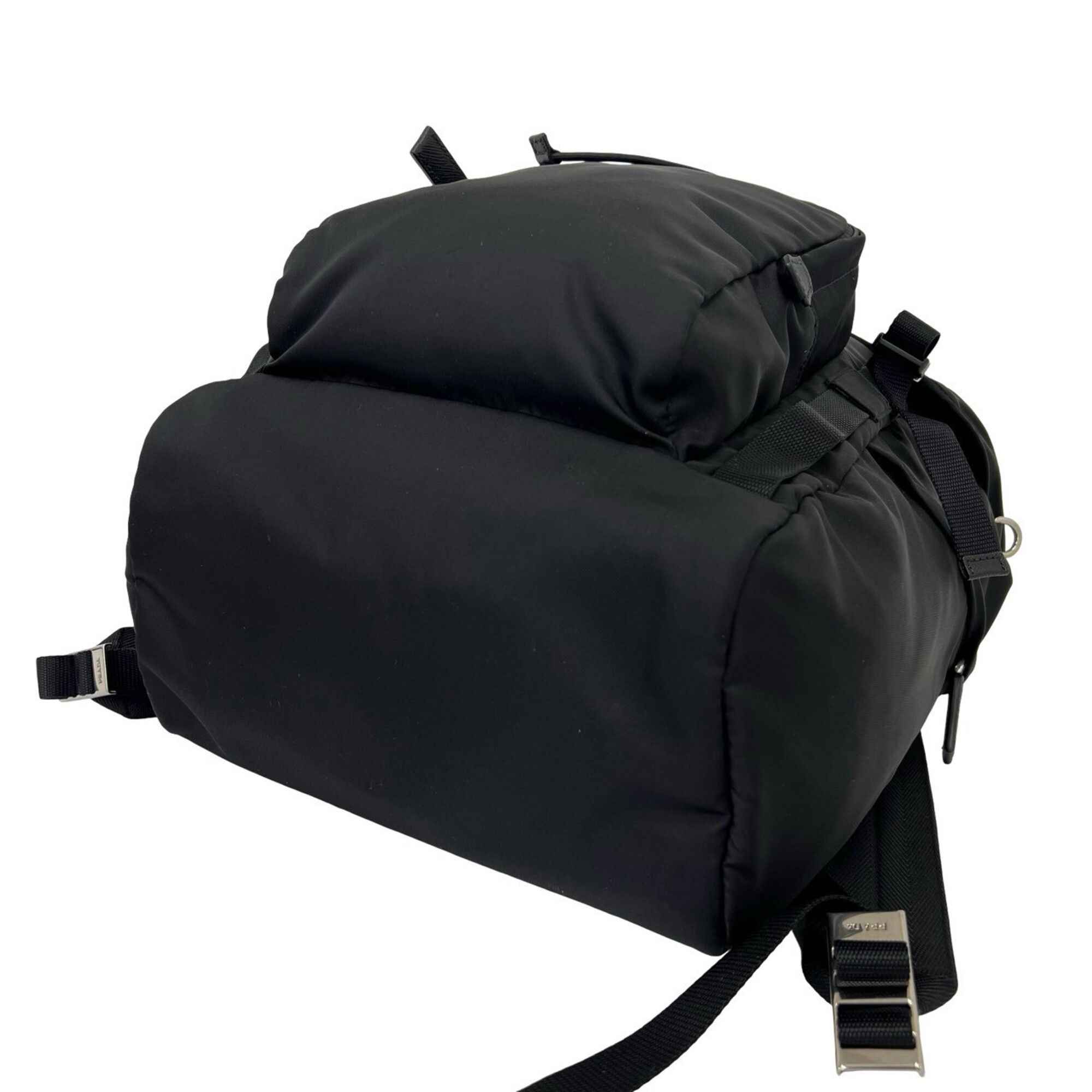 Nylon Leather Backpack (Pre-Owned) - Prada - Modalova