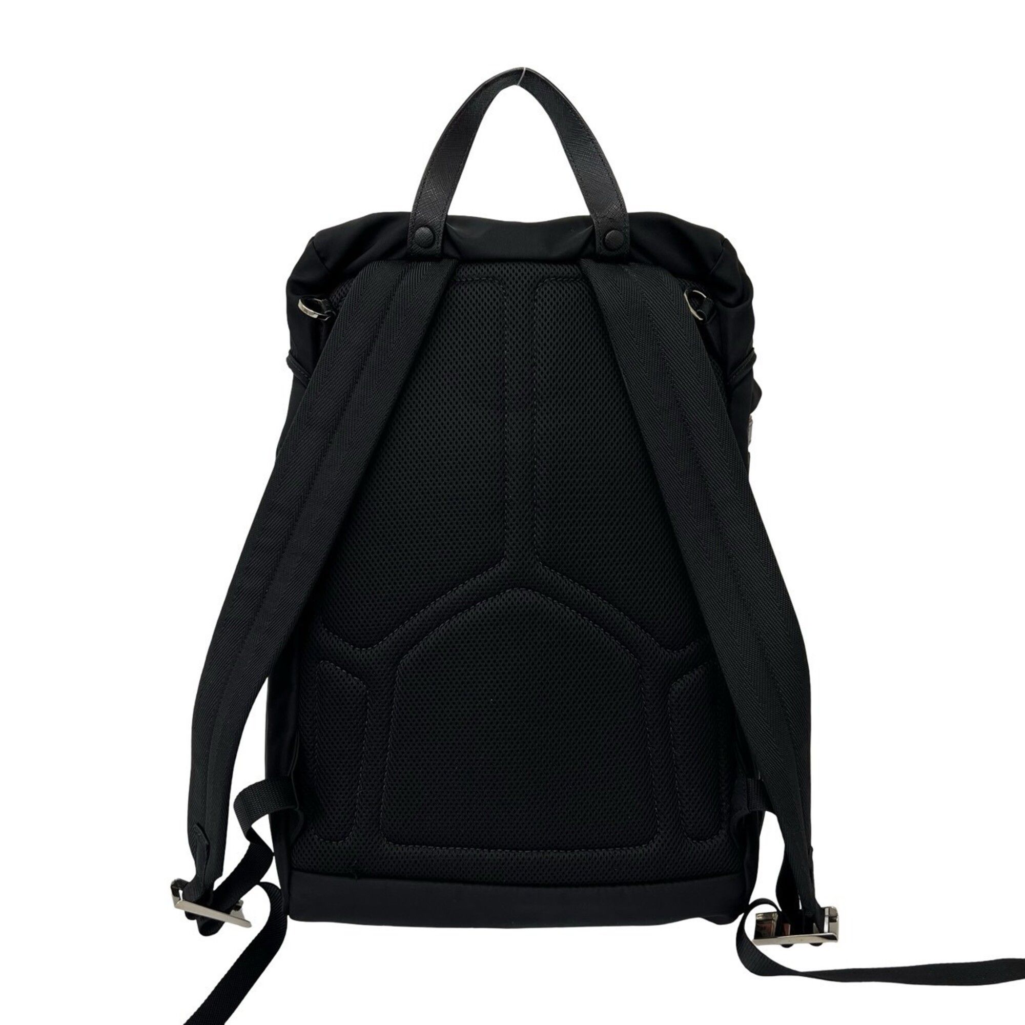 Nylon Leather Backpack (Pre-Owned) - Prada - Modalova