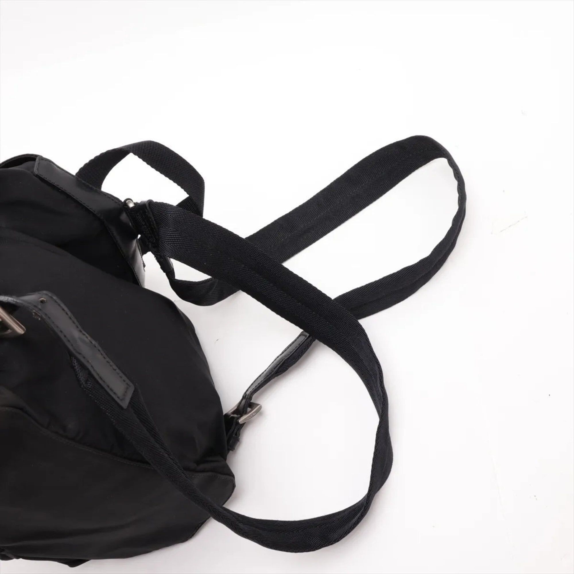 Leather Nylon Shoulder Bag (Pre-Owned) - Prada - Modalova