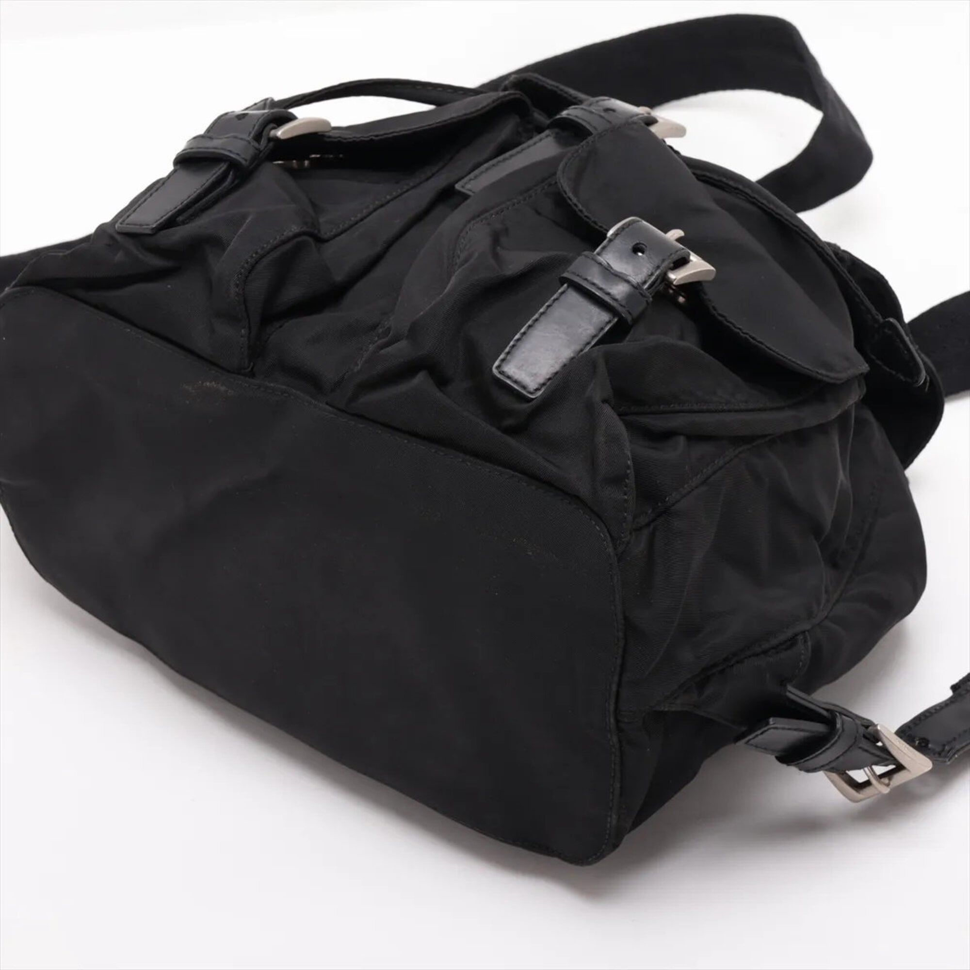 Leather Nylon Shoulder Bag (Pre-Owned) - Prada - Modalova