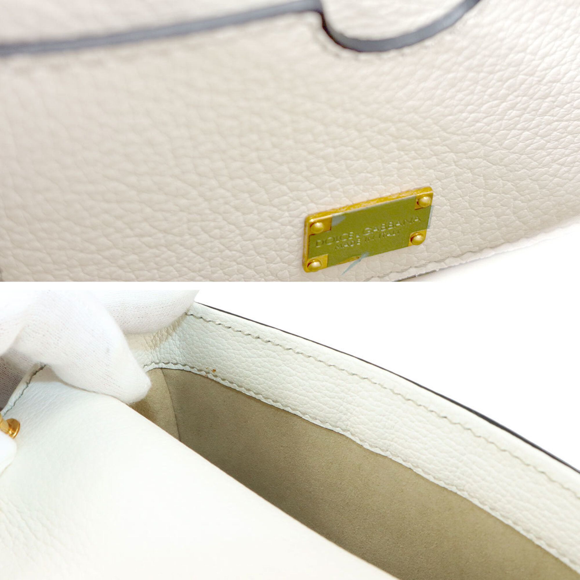 Leather Handbag (Pre-Owned) - Dolce & Gabbana - Modalova