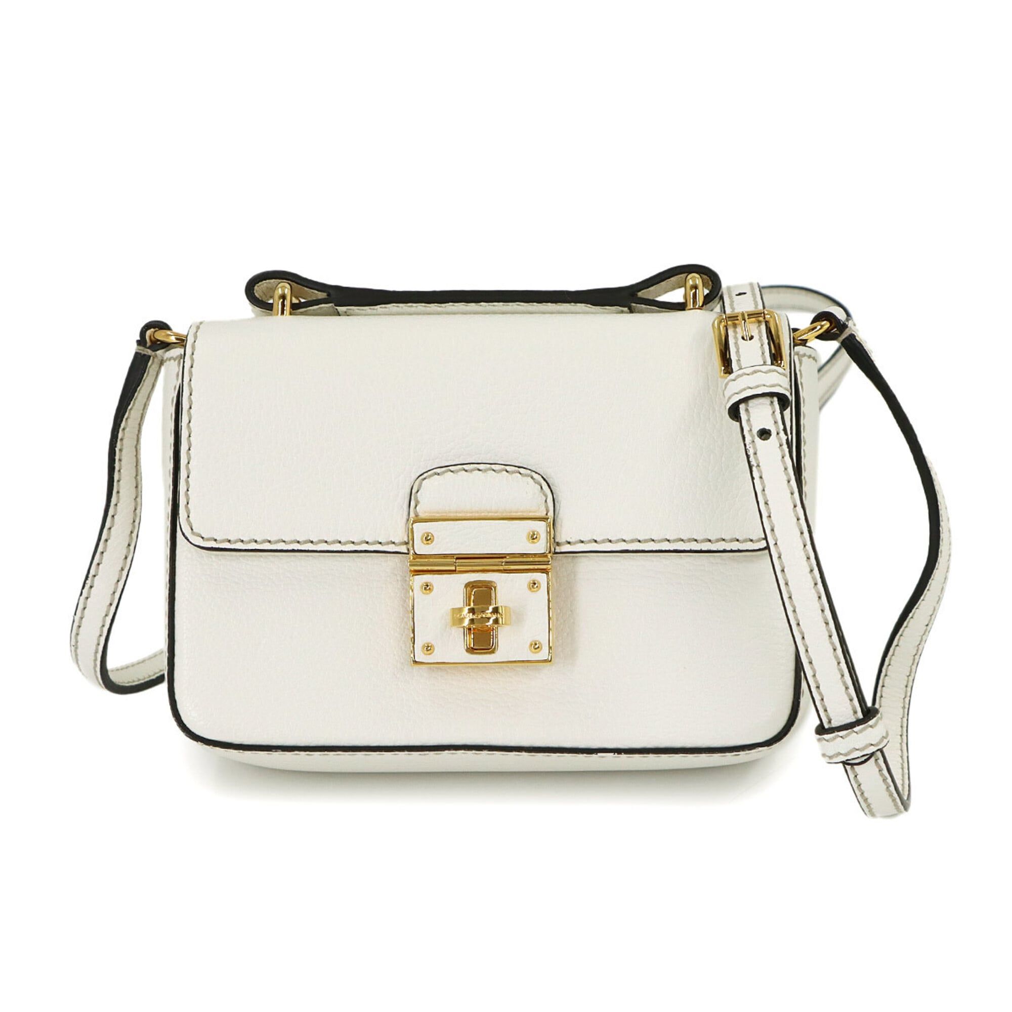 Leather Handbag (Pre-Owned) - Dolce & Gabbana - Modalova