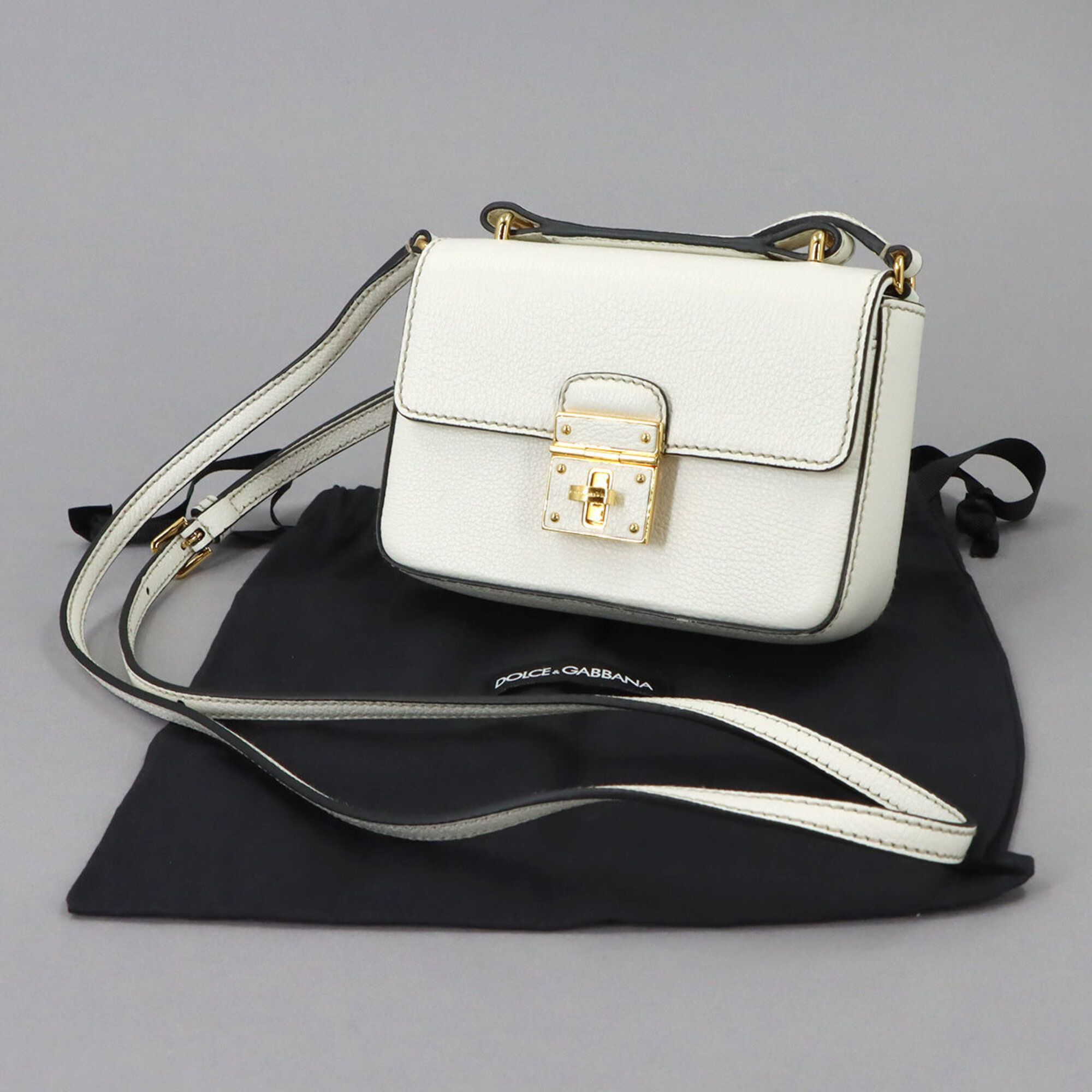 Leather Handbag (Pre-Owned) - Dolce & Gabbana - Modalova
