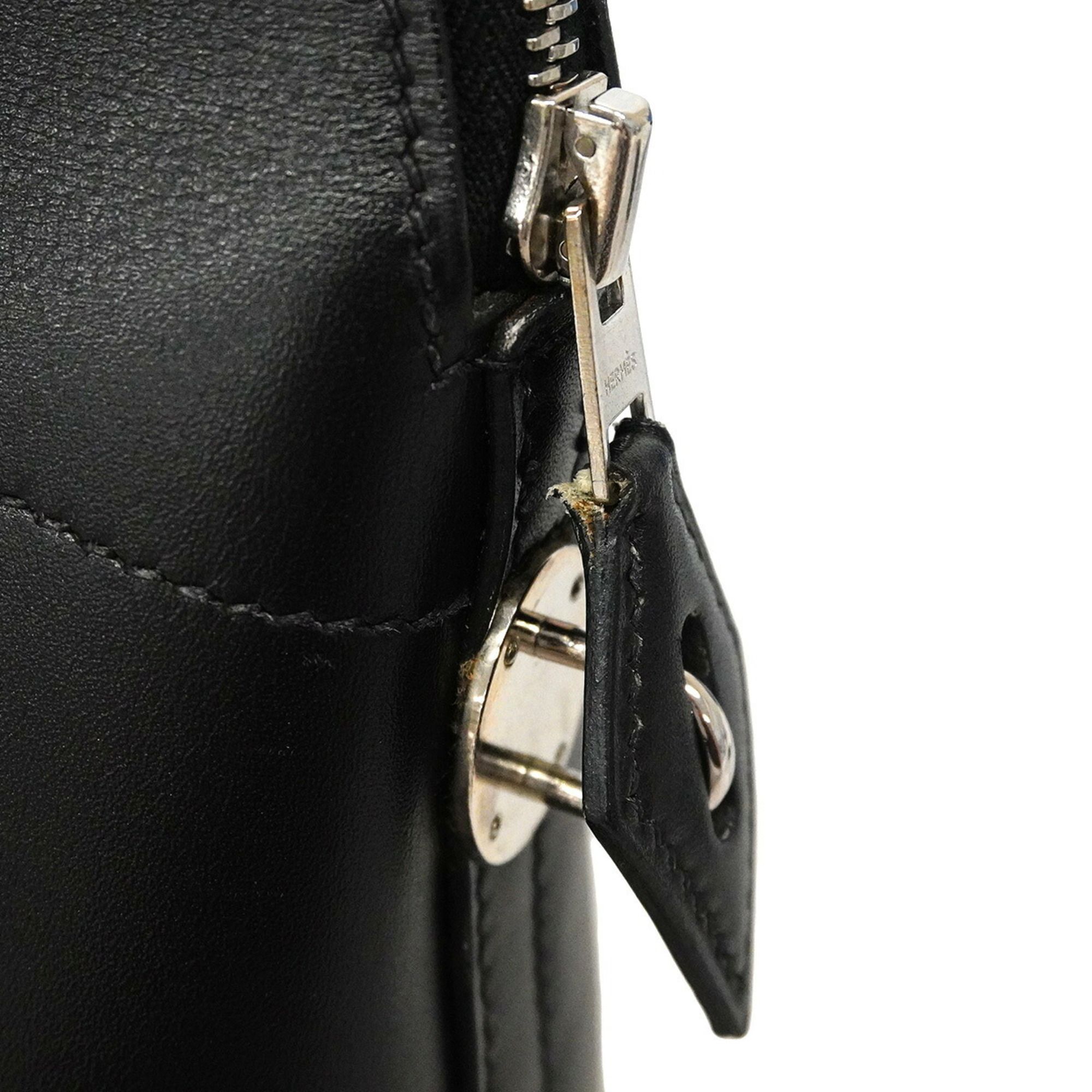 Box Calf Leather Handbag (Pre-Owned) - Hermes - Modalova