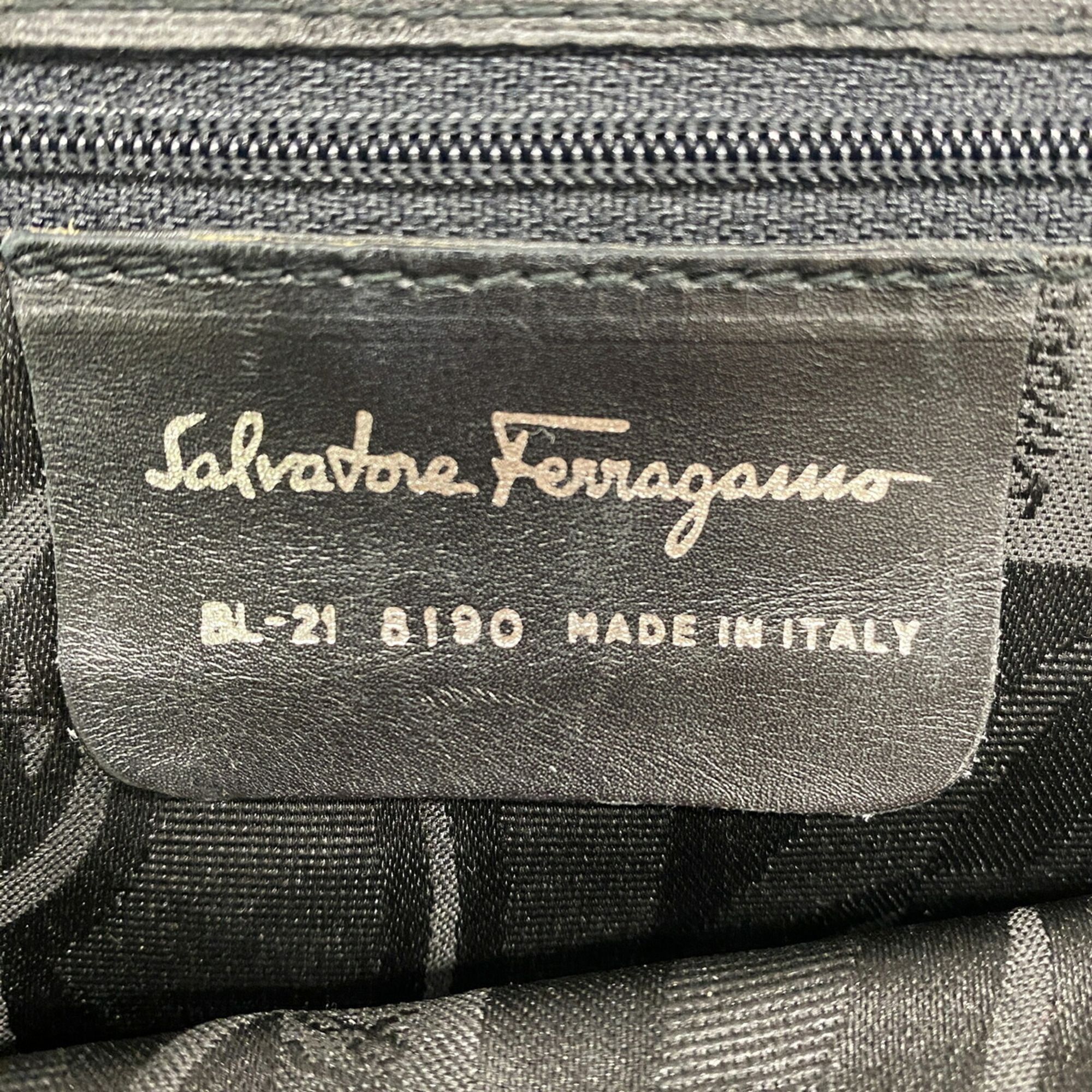Canvas Shoulder Bag (Pre-Owned) - Salvatore Ferragamo - Modalova