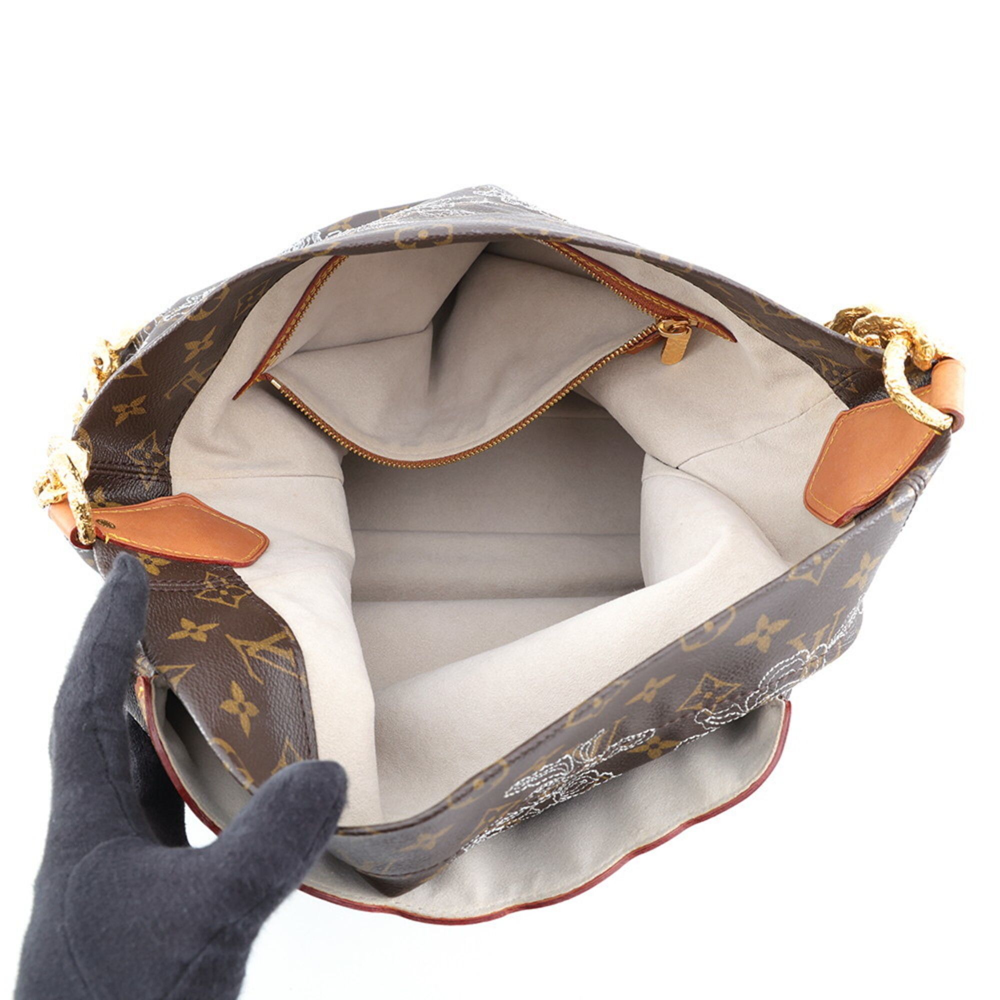 Monogram Dentelle Monogram Handbag Shoulder Bag (Pre-Owned) - Louis Vuitton - Modalova
