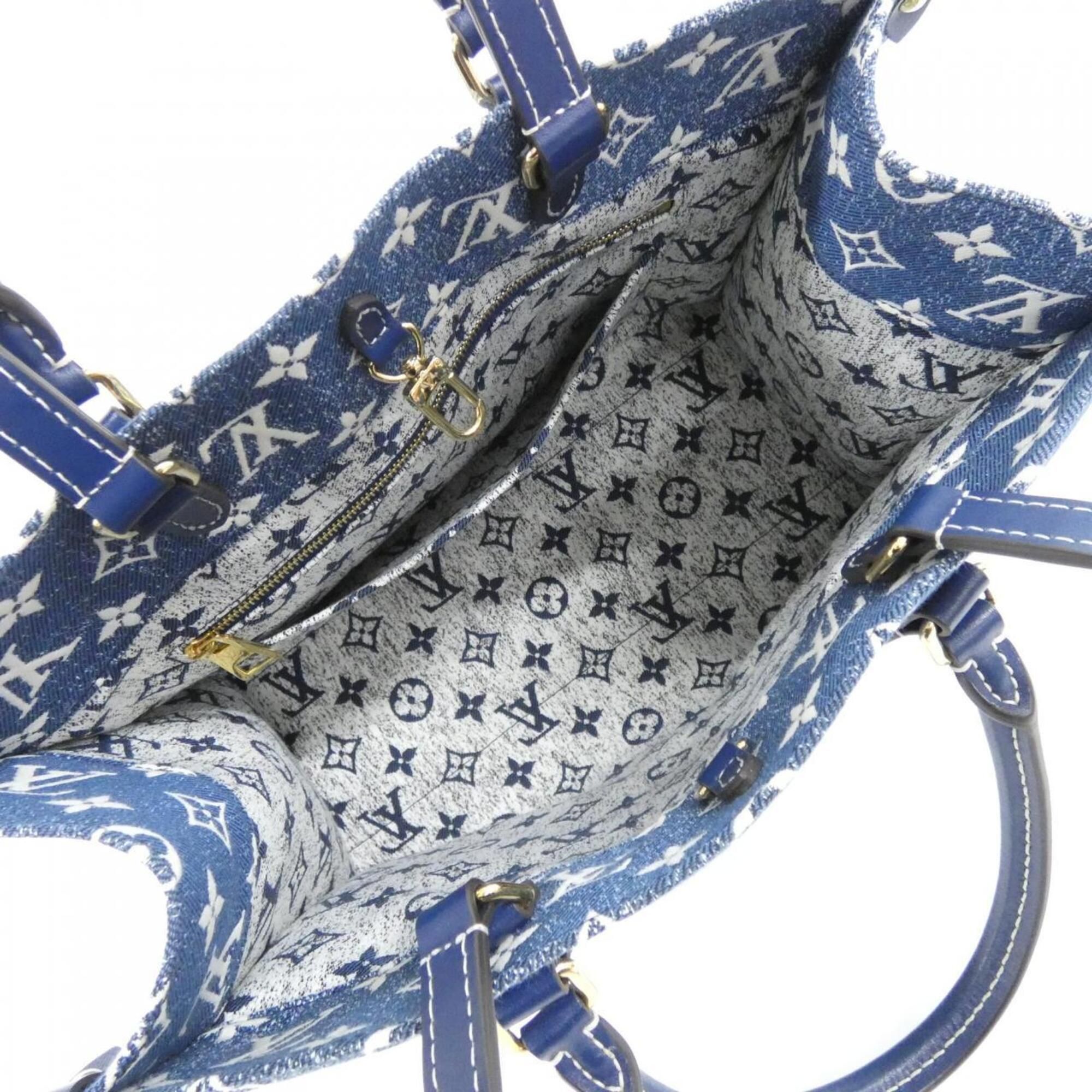Denim Handbag (Pre-Owned) - Louis Vuitton - Modalova