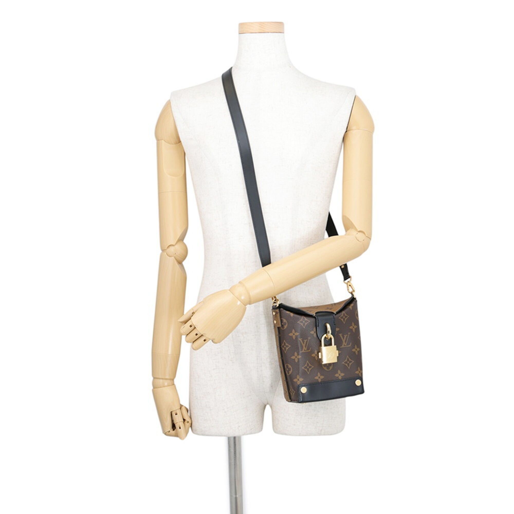 Monogram Reverse Monogram Reverse Monogram Handbag Shoulder Bag (Pre-Owned) - Louis Vuitton - Modalova