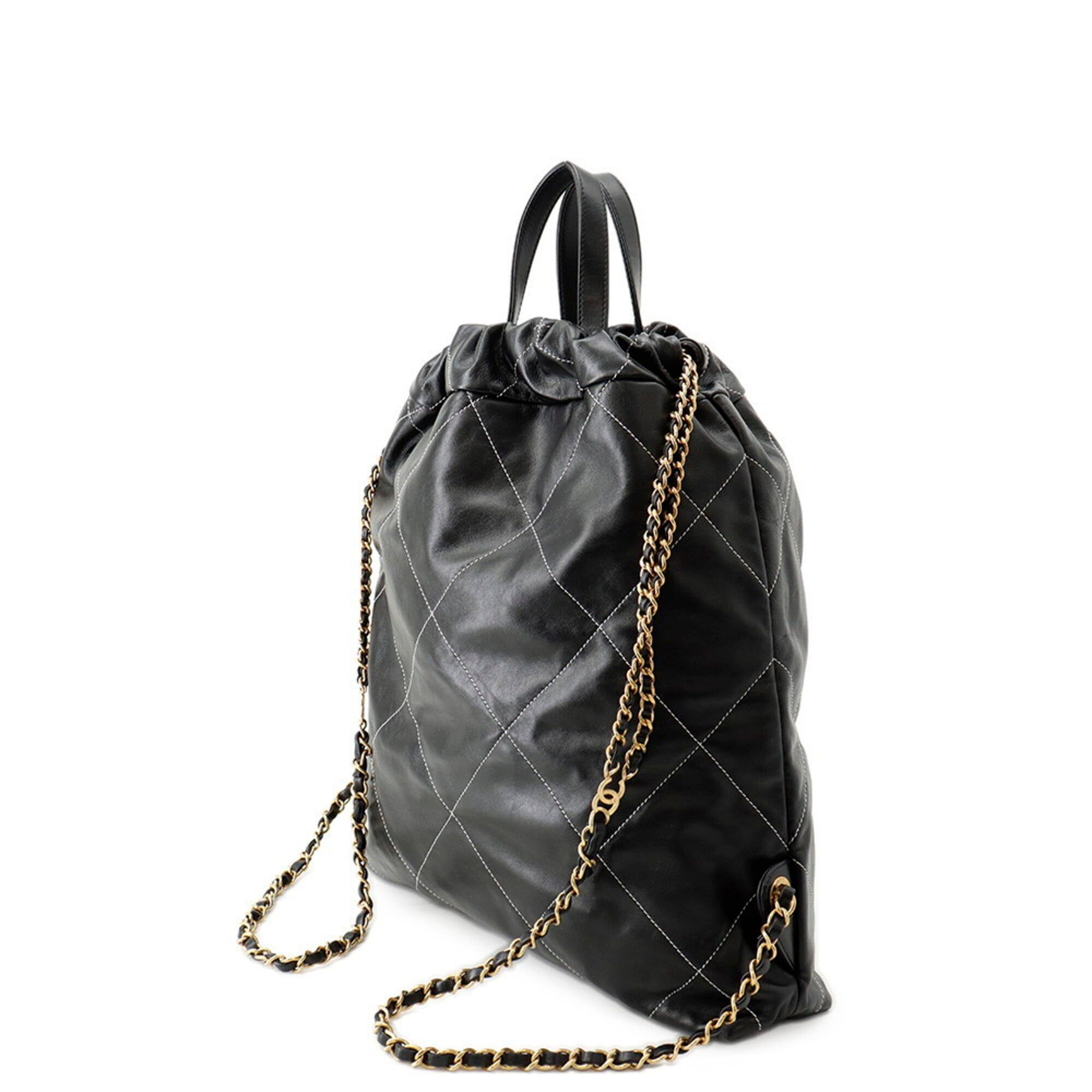 Leather Backpack (Pre-Owned) - Chanel - Modalova