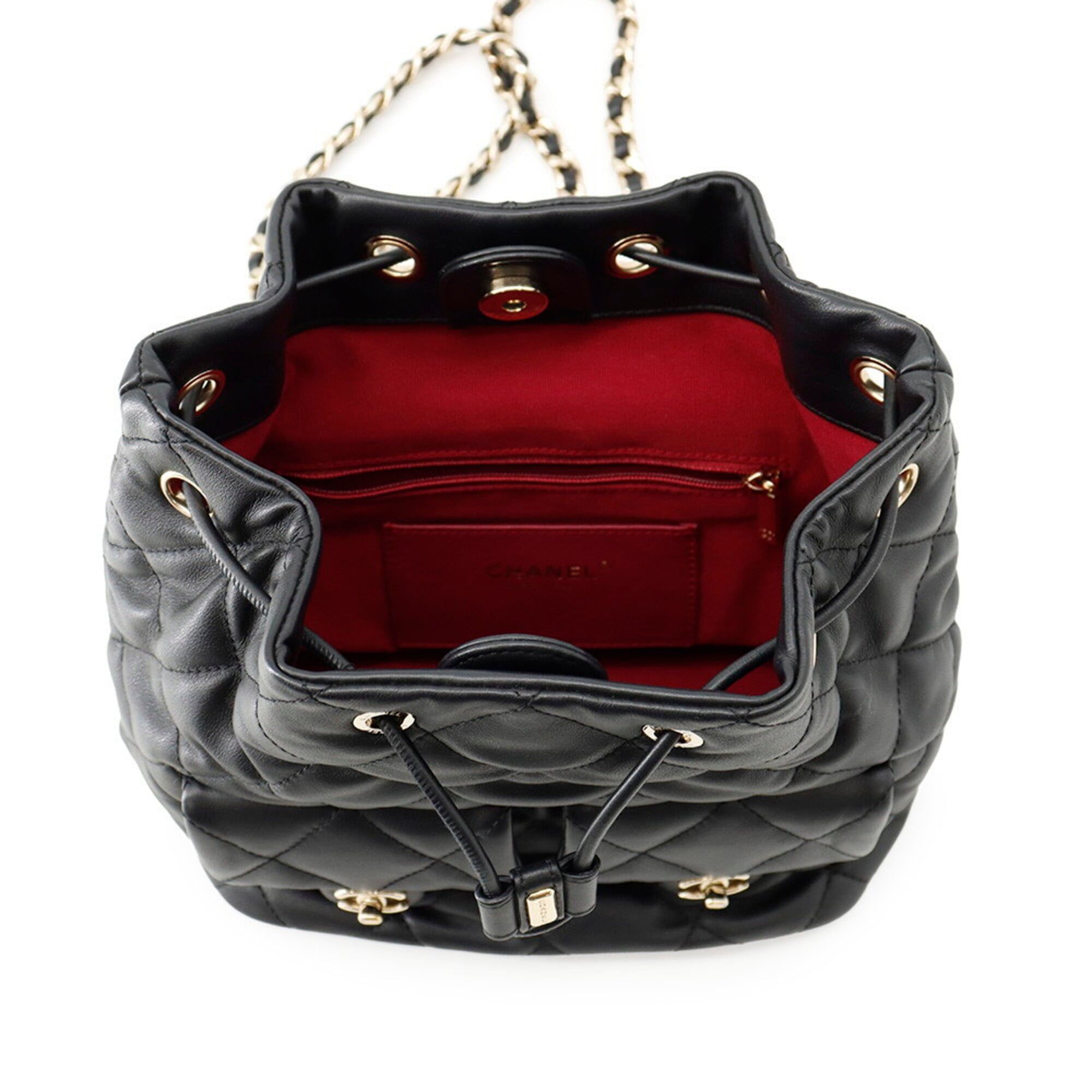 Matelasse Leather Backpack (Pre-Owned) - Chanel - Modalova