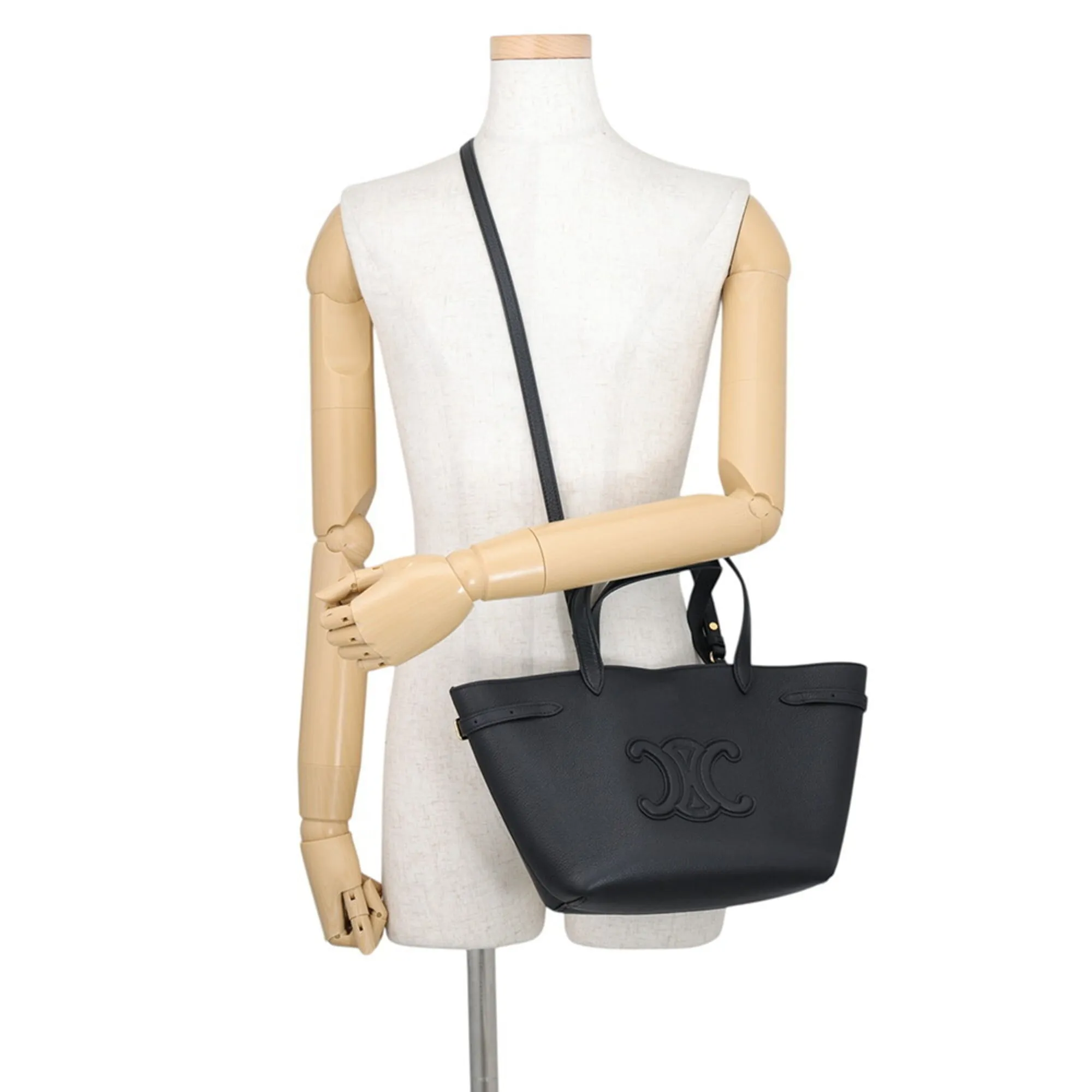 Cabas Leather Handbag Shoulder Bag (Pre-Owned) - Celine - Modalova