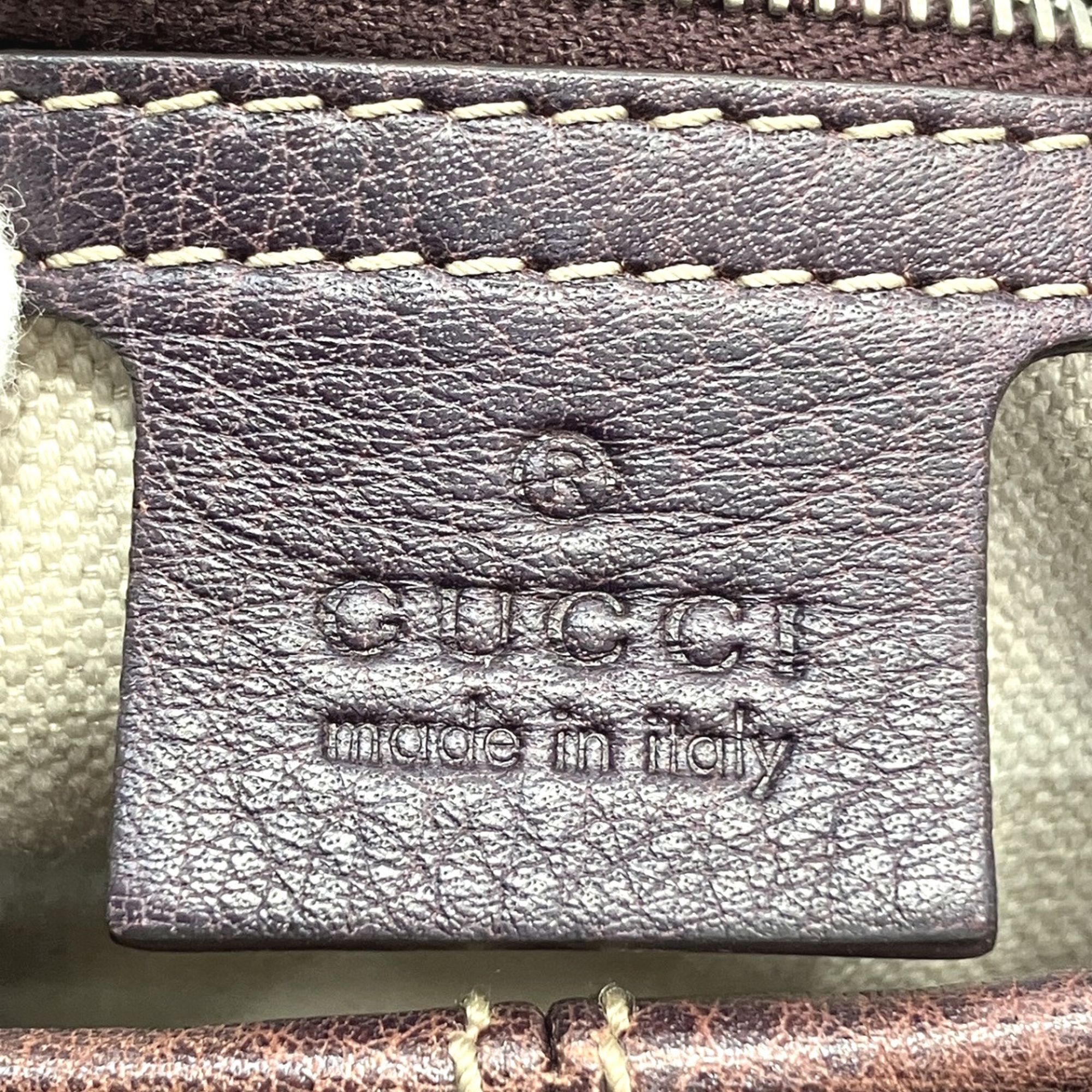 Leather Shoulder Bag (Pre-Owned) - Gucci - Modalova