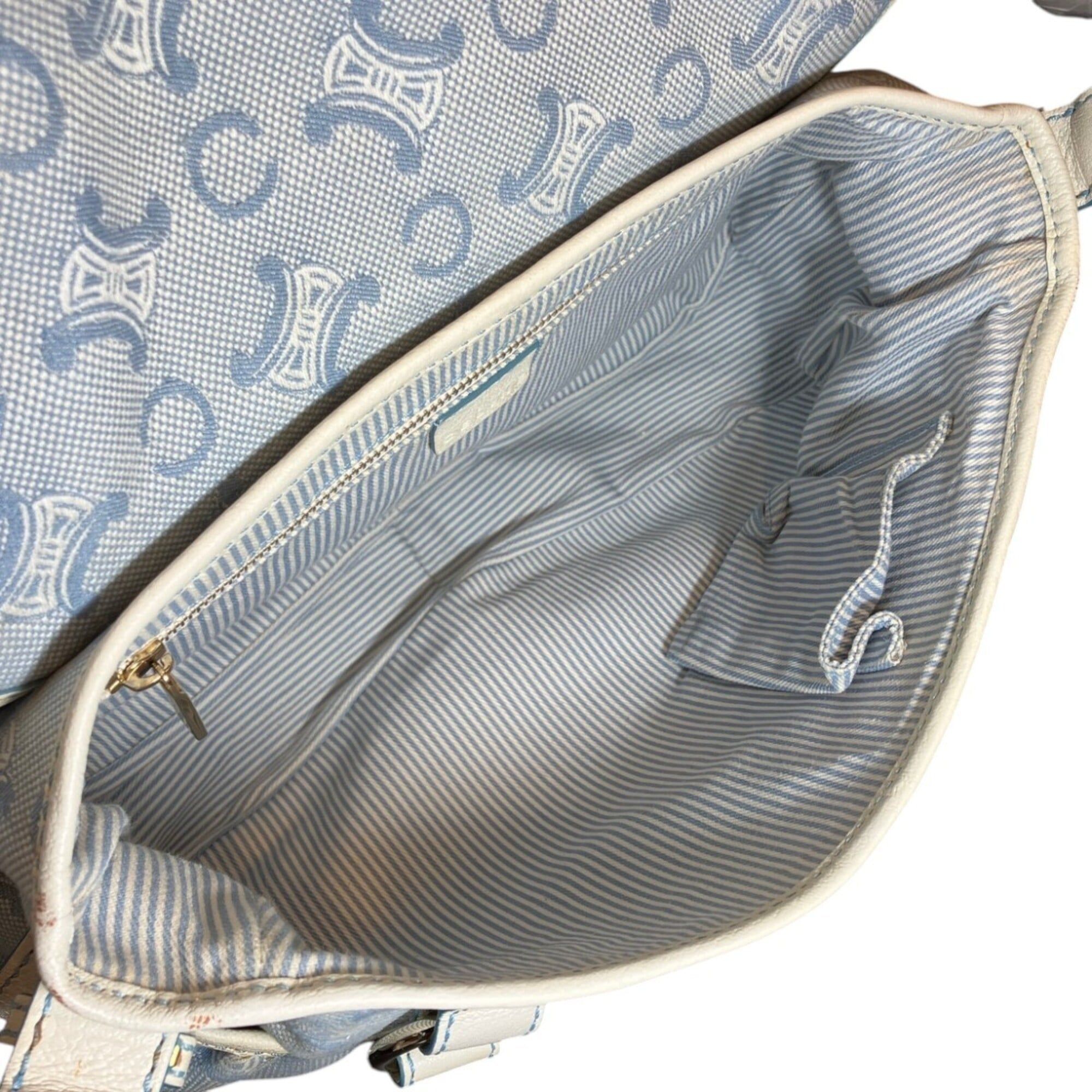 Canvas Leather Shoulder Bag (Pre-Owned) - Celine - Modalova