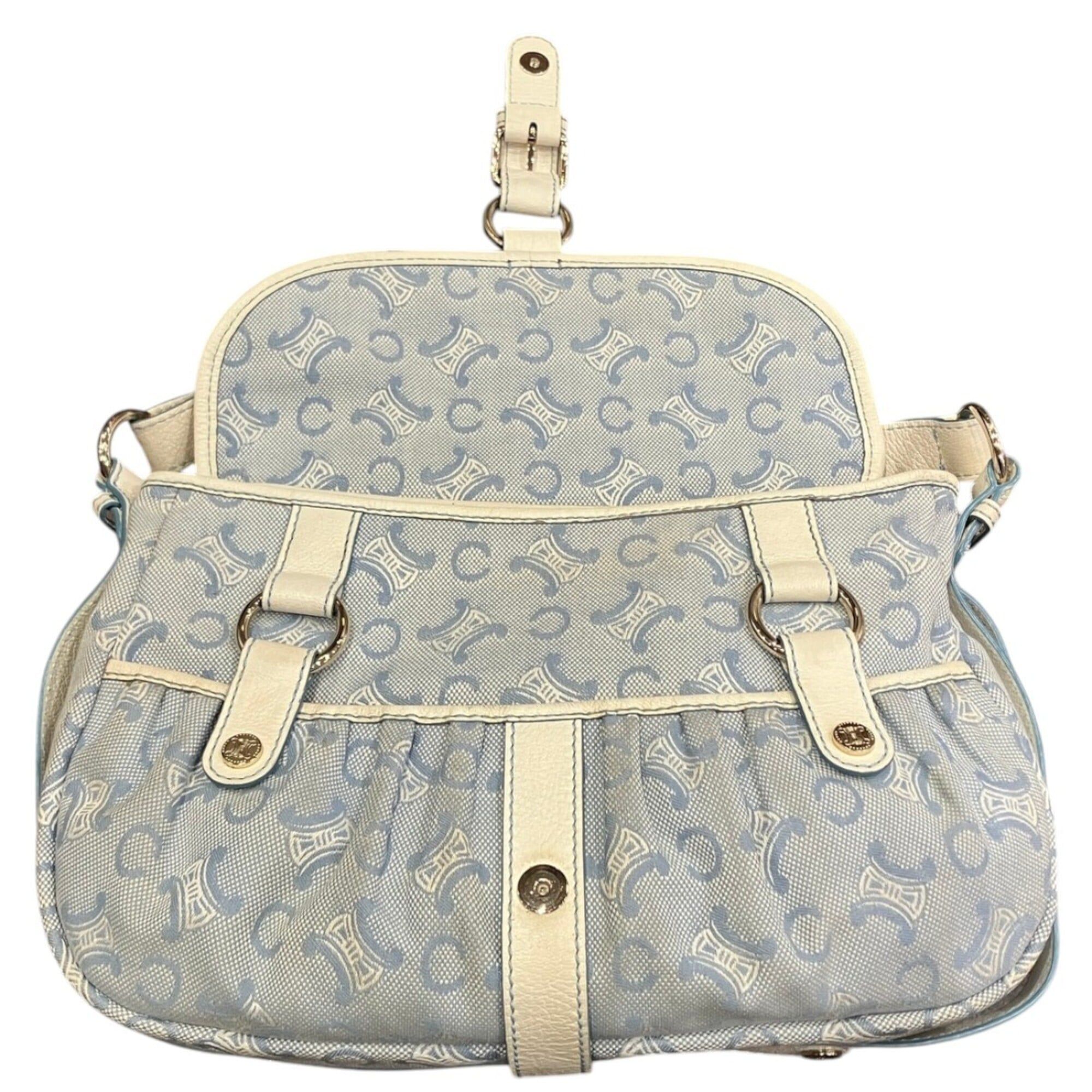 Canvas Leather Shoulder Bag (Pre-Owned) - Celine - Modalova