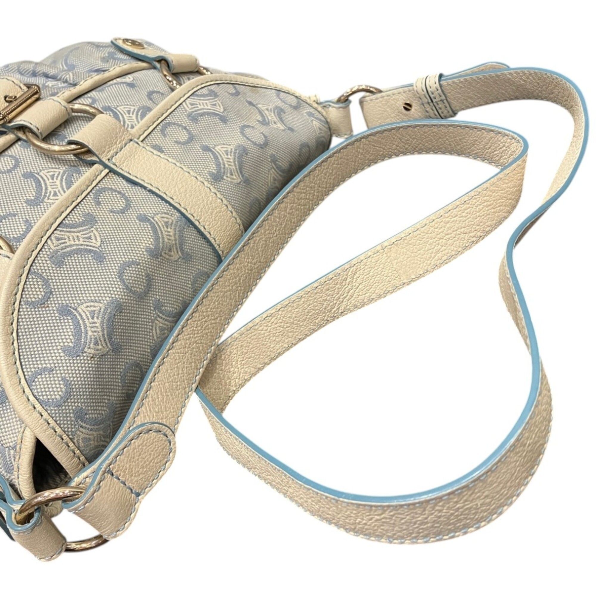 Canvas Leather Shoulder Bag (Pre-Owned) - Celine - Modalova