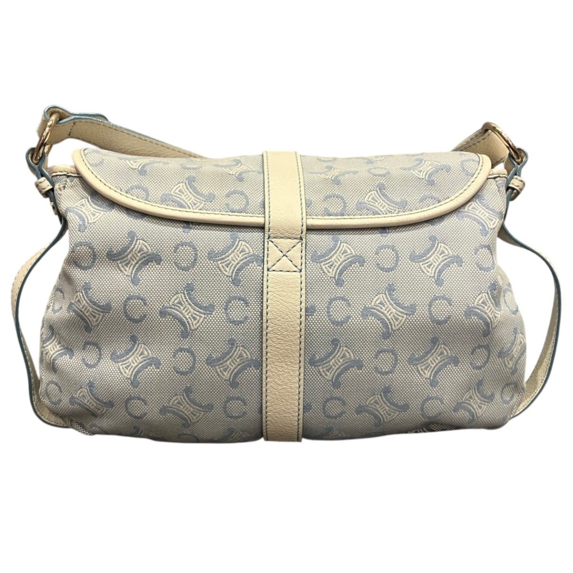 Canvas Leather Shoulder Bag (Pre-Owned) - Celine - Modalova