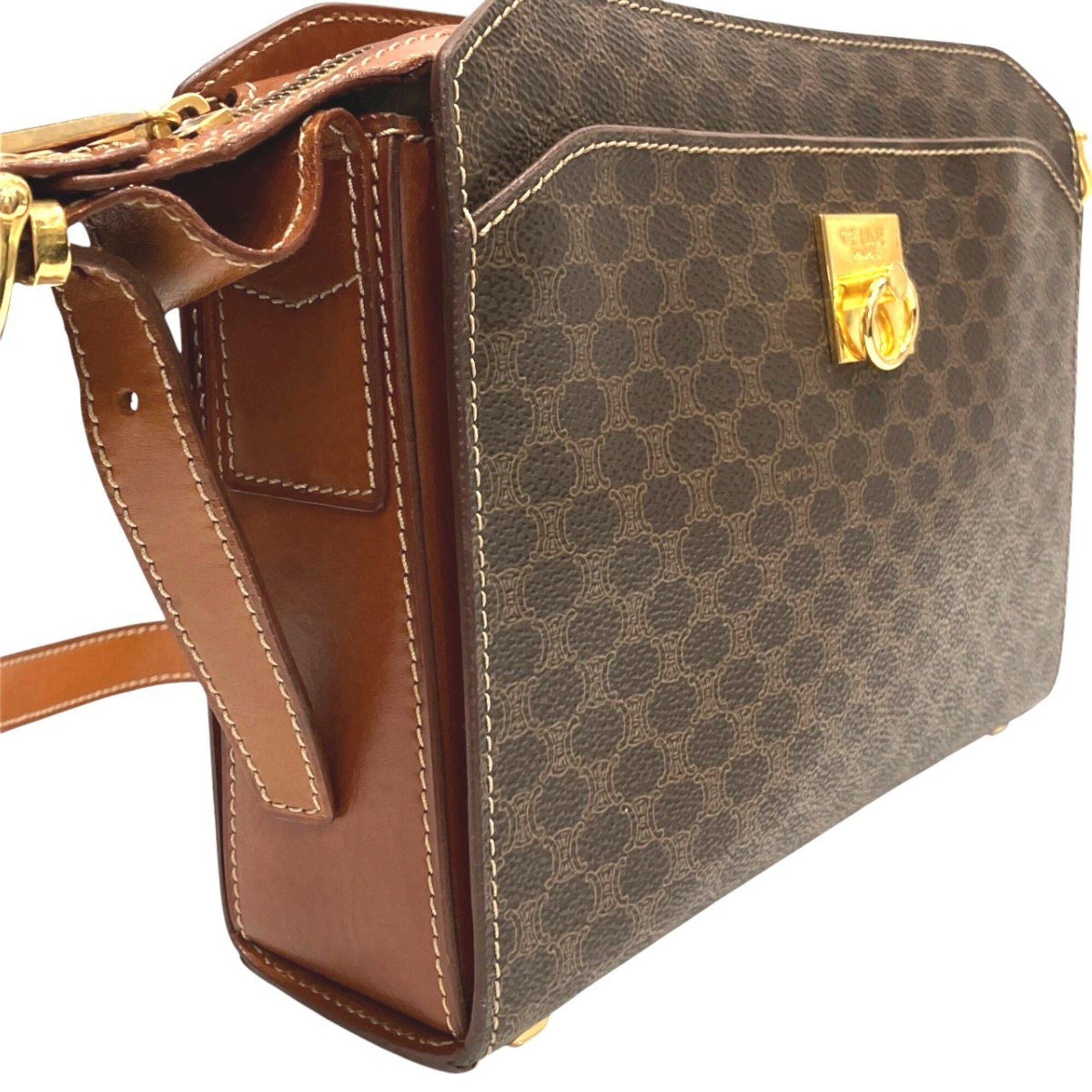 Leather Pvc Shoulder Bag (Pre-Owned) - Celine - Modalova