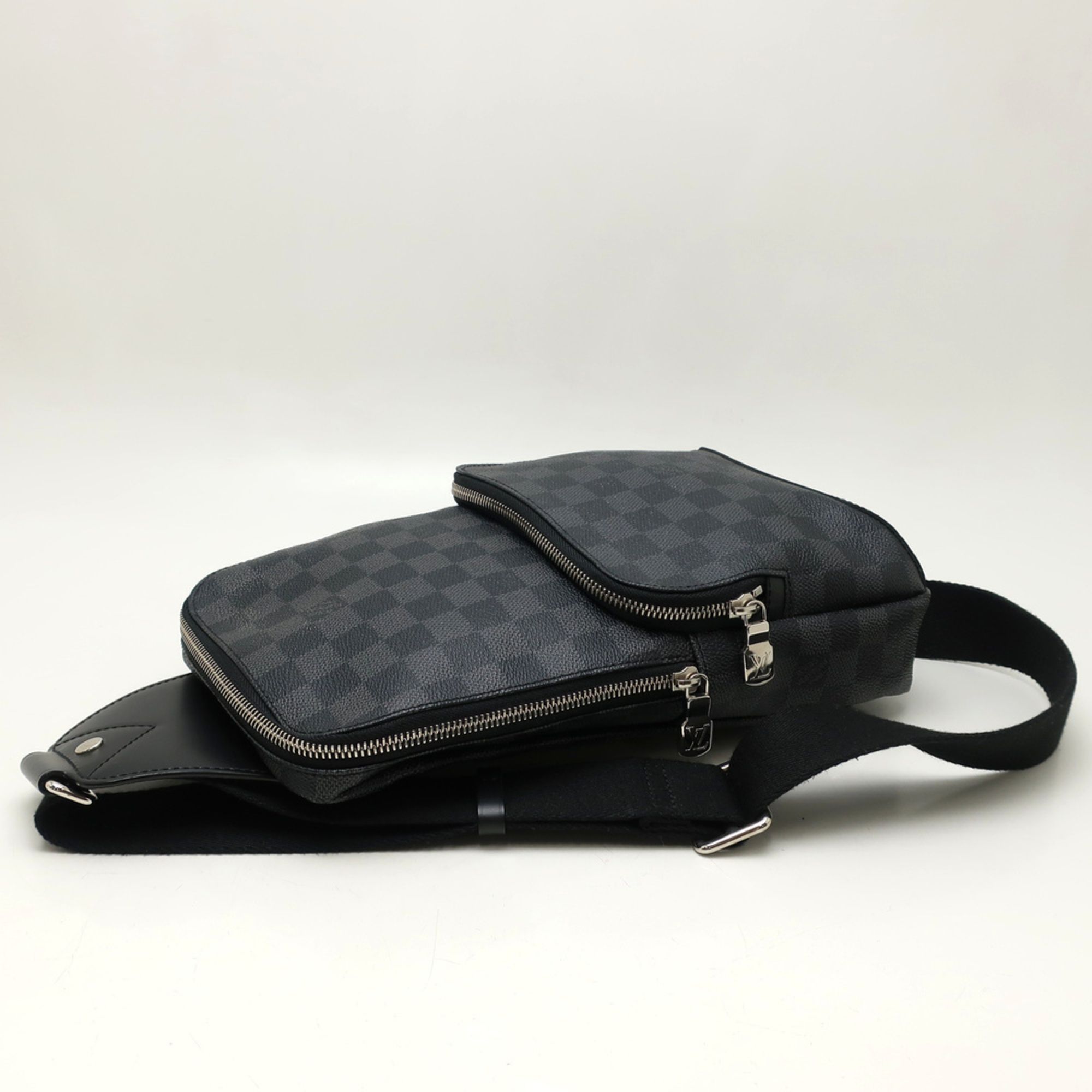 Damier Graphite Damier Canvas Sling Bag (Pre-Owned) - Louis Vuitton - Modalova