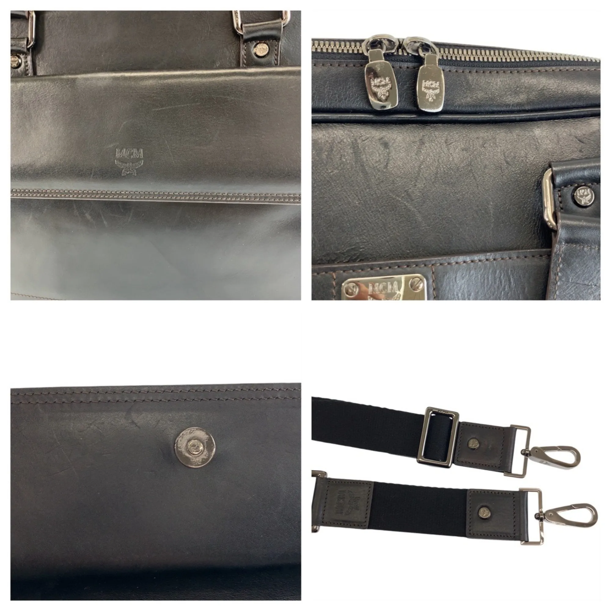 Leather Shoulder Bag (Pre-Owned) - MCM - Modalova